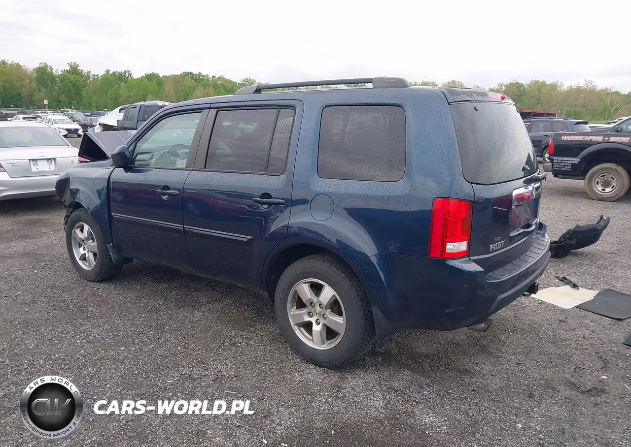 2010 Honda Pilot Ex VIN:5FNYF4H4XAB034465 - 3
