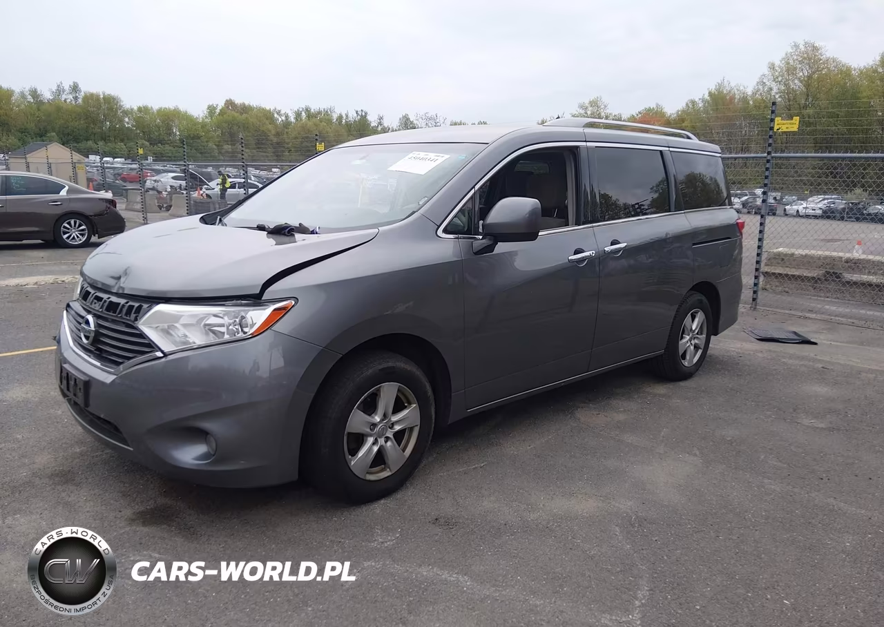 2017 Nissan Quest Sv VIN:JN8AE2KP7H9169696 - 2
