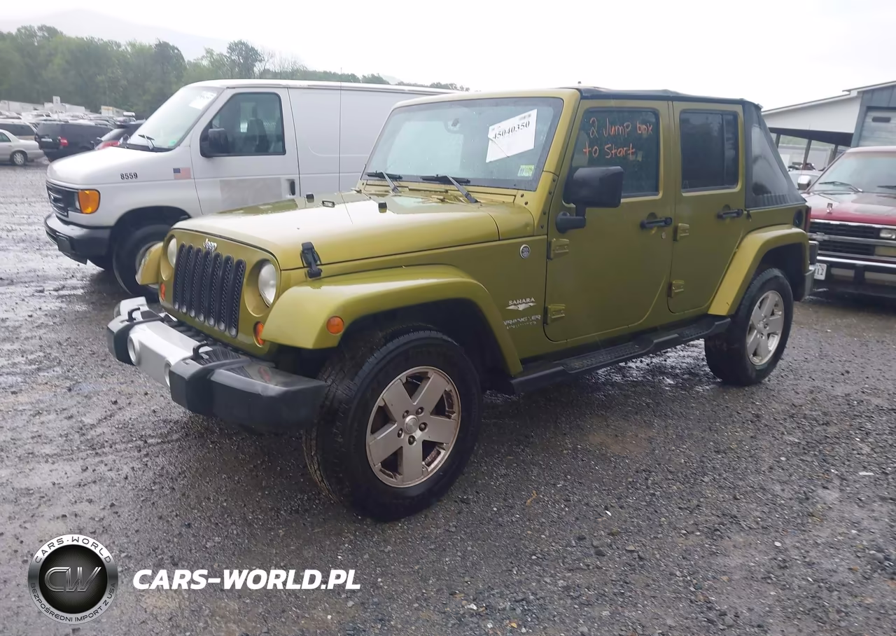2008 Jeep Wrangler Unlimited Sahara VIN:1J4GA591X8L609489 - 2