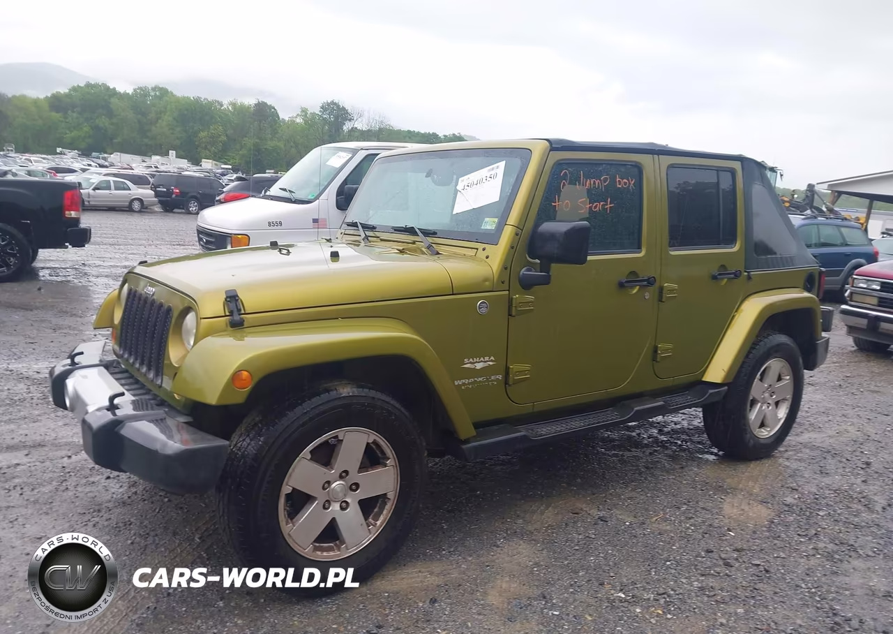 2008 Jeep Wrangler Unlimited Sahara VIN:1J4GA591X8L609489 - 6