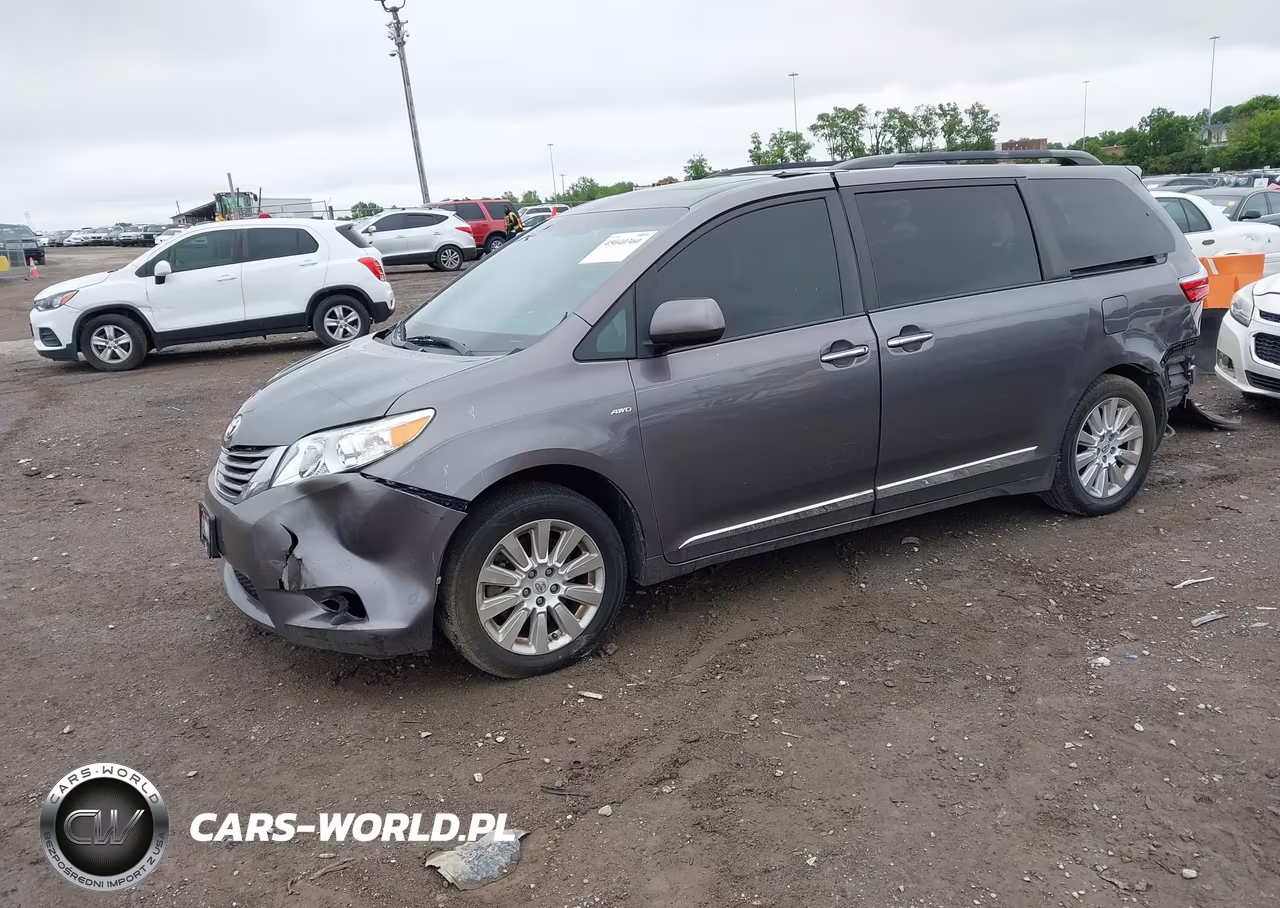 2016 Toyota Sienna Xle VIN:5TDDK3DCXGS136564 - 2