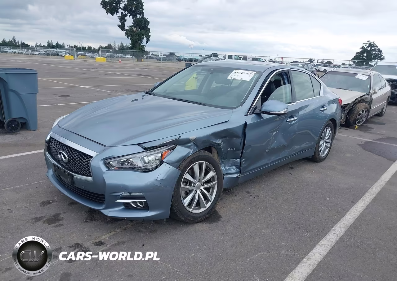 2016 Infiniti Q50 2.0T Premium VIN:JN1CV7AR3GM250455 - 2
