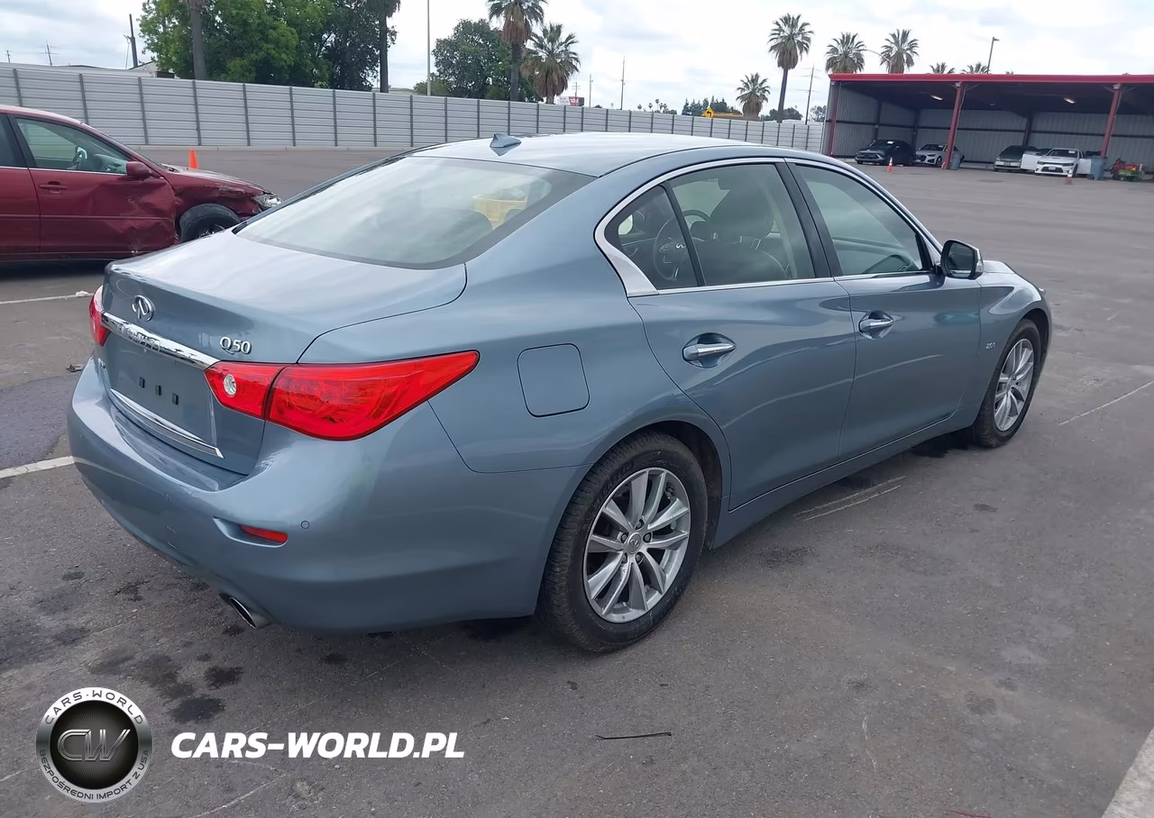 2016 Infiniti Q50 2.0T Premium VIN:JN1CV7AR3GM250455 - 4