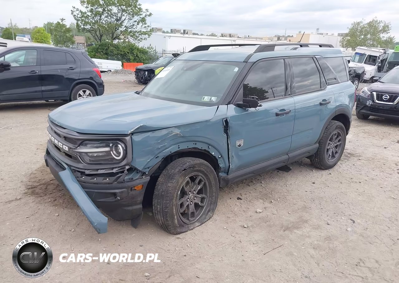 2022 Ford Bronco Sport Big Bend VIN:3FMCR9B62NRD49611 - 2