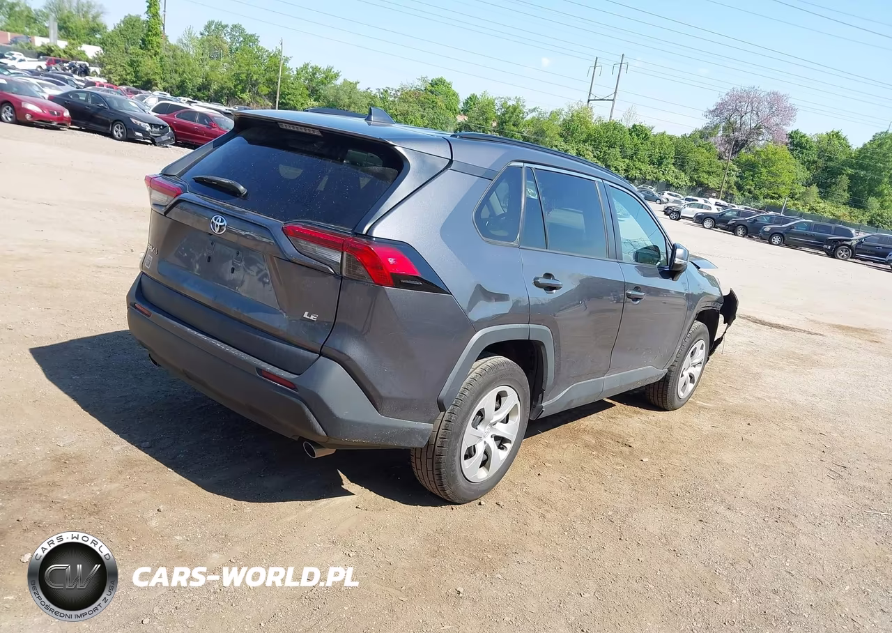 2019 Toyota Rav4 Le VIN:2T3K1RFV5KW034527 - 4