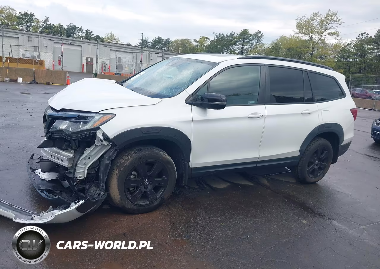 2022 Honda Pilot Awd Trailsport VIN:5FNYF6H84NB050651 - 14