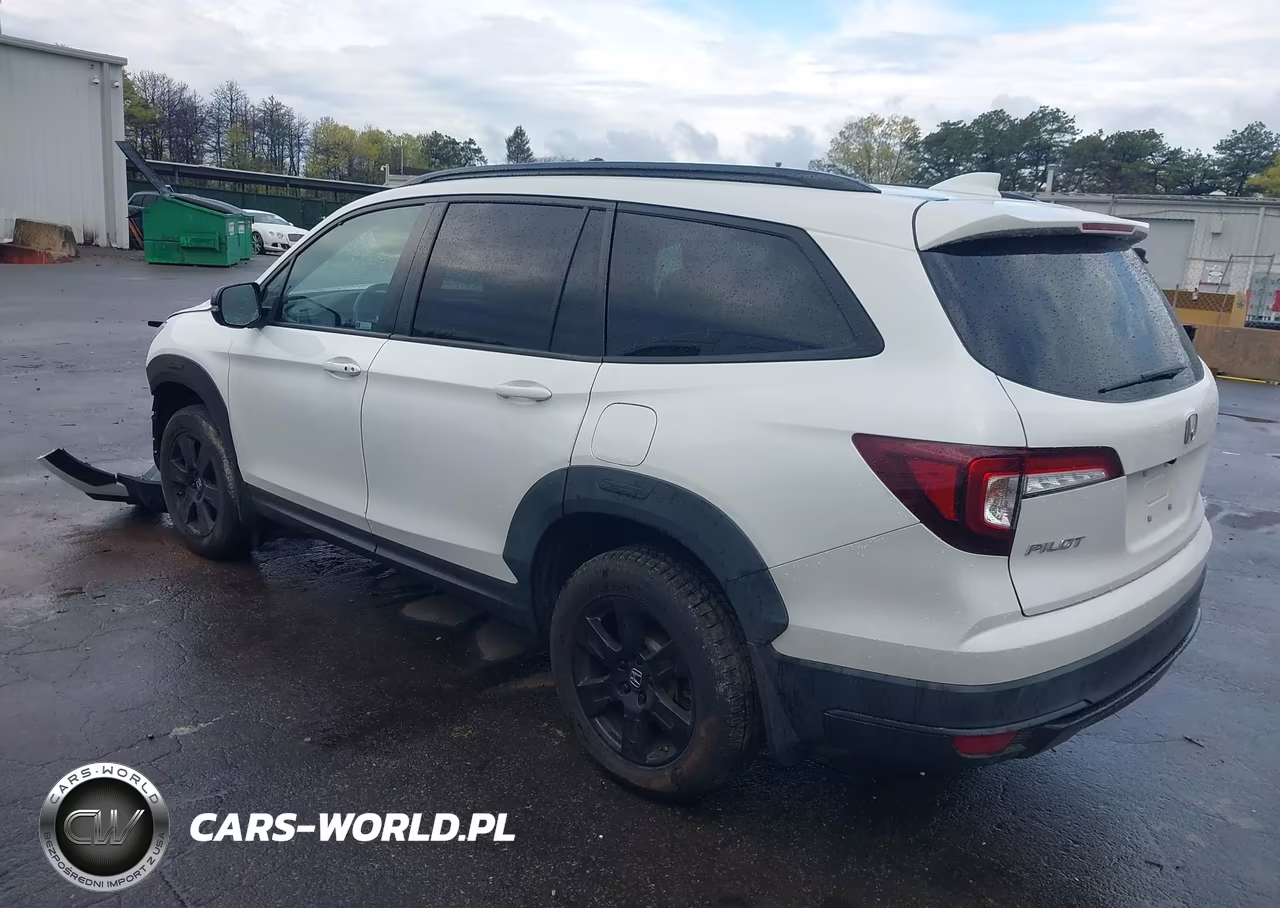 2022 Honda Pilot Awd Trailsport VIN:5FNYF6H84NB050651 - 3