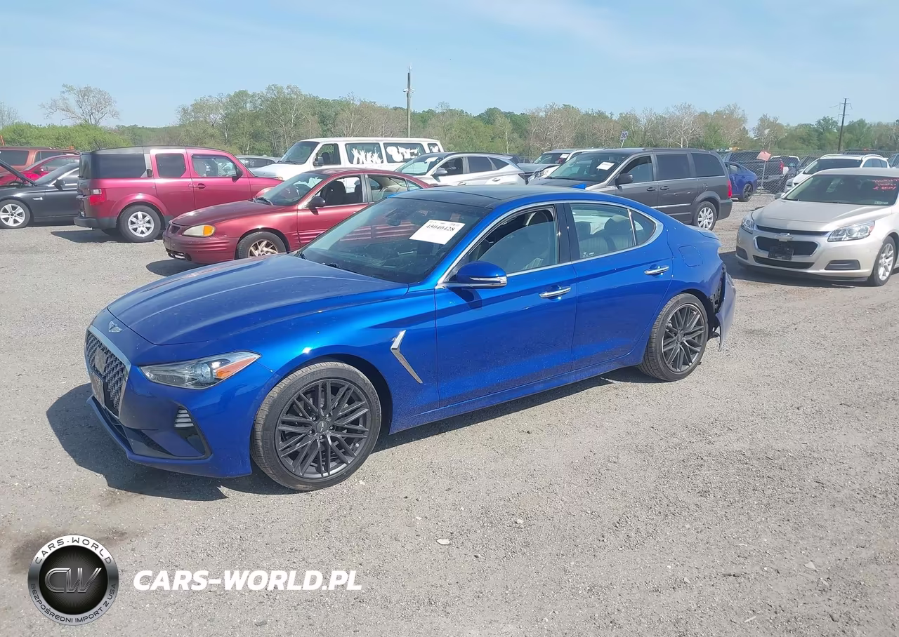 2019 Genesis G70 2.0T Advanced VIN:KMTG44LA7KU018104 - 2