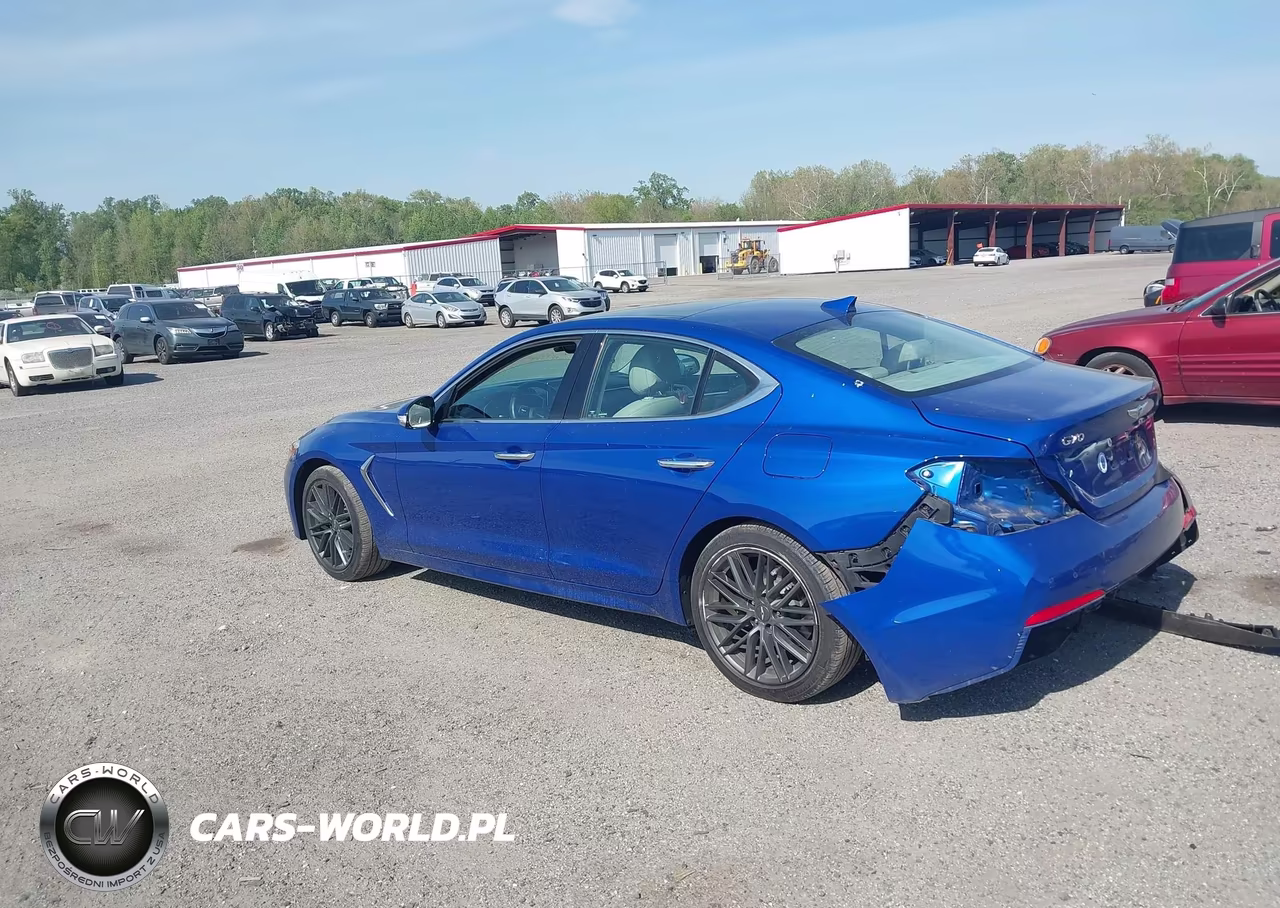 2019 Genesis G70 2.0T Advanced VIN:KMTG44LA7KU018104 - 3