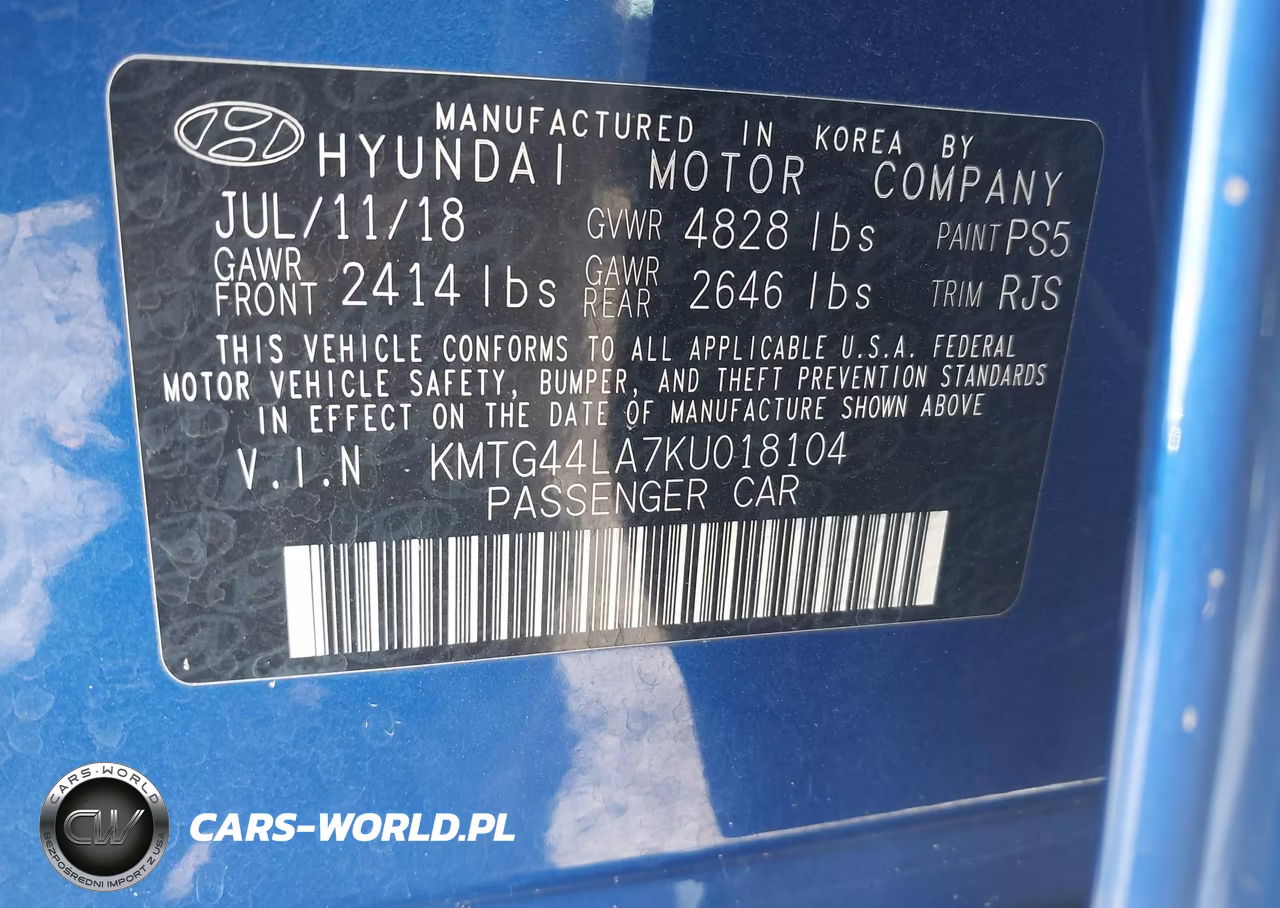 2019 Genesis G70 2.0T Advanced VIN:KMTG44LA7KU018104 - 9