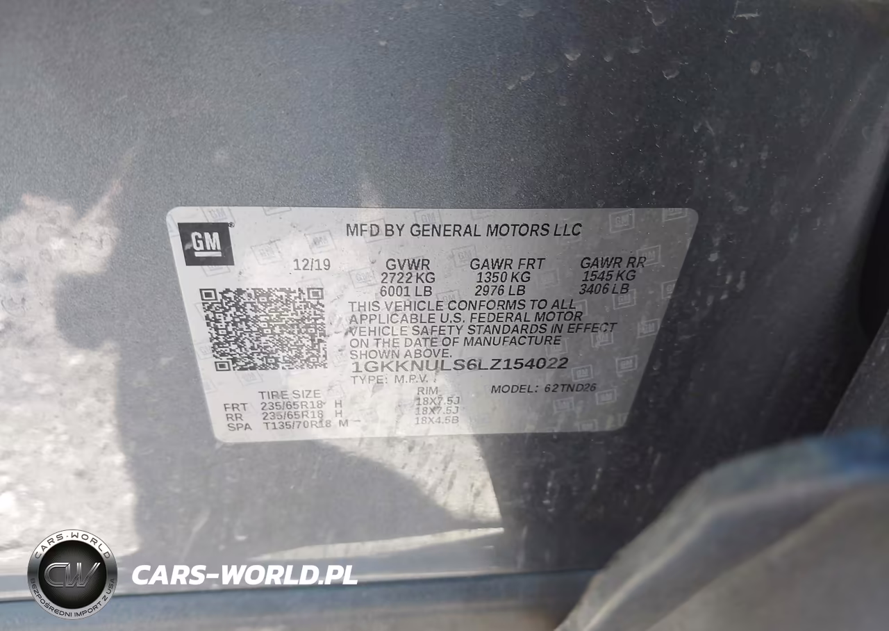 2020 GMC Acadia Awd Slt VIN:1GKKNULS6LZ154022 - 9