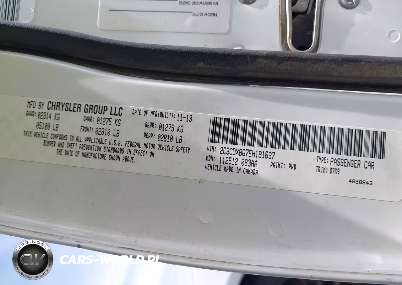 2014 Dodge Charger Se VIN:2C3CDXBG7EH191637 - 9