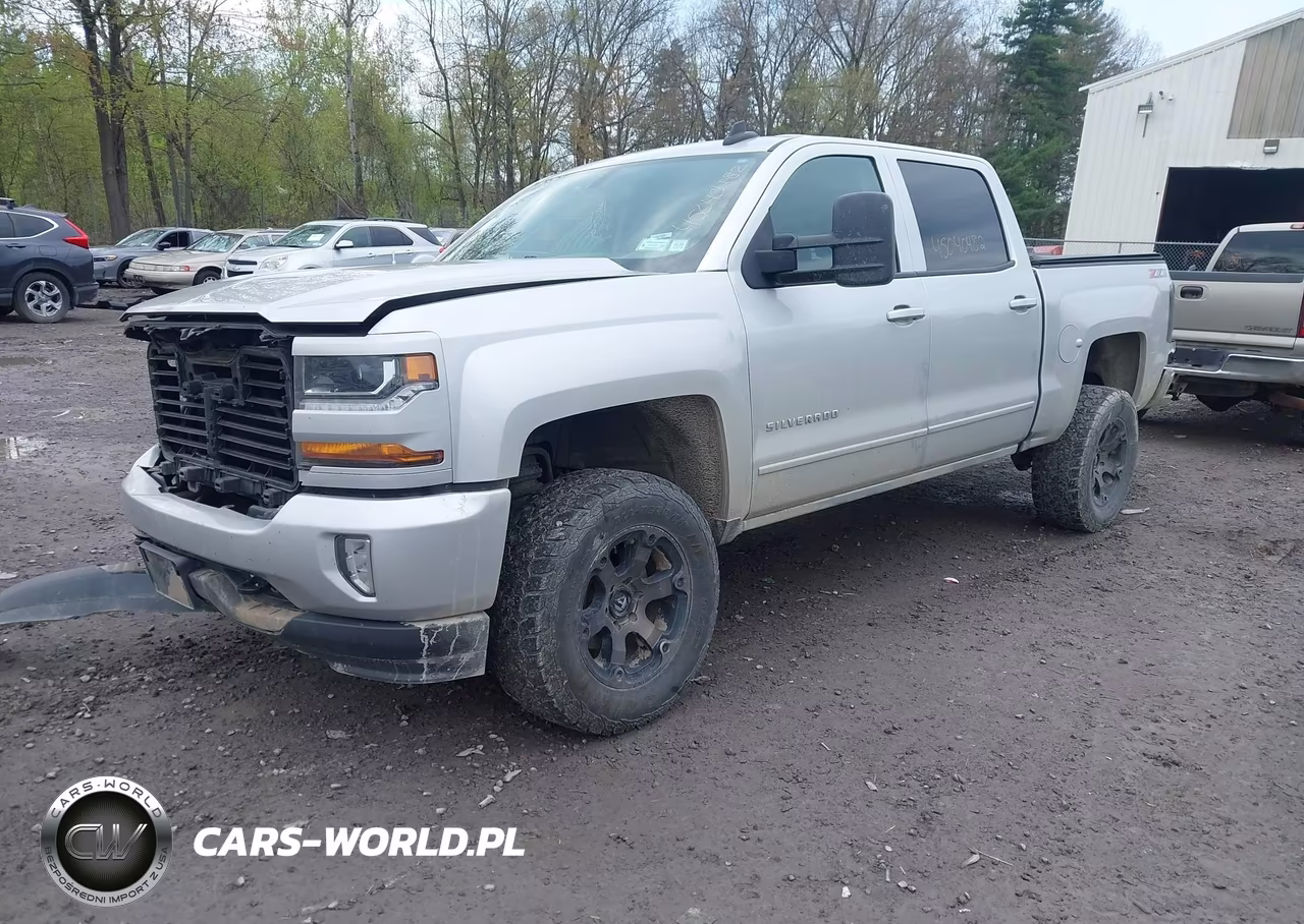 2018 Chevrolet Silverado 1500 2Lt VIN:3GCUKREC0JG626082 - 2
