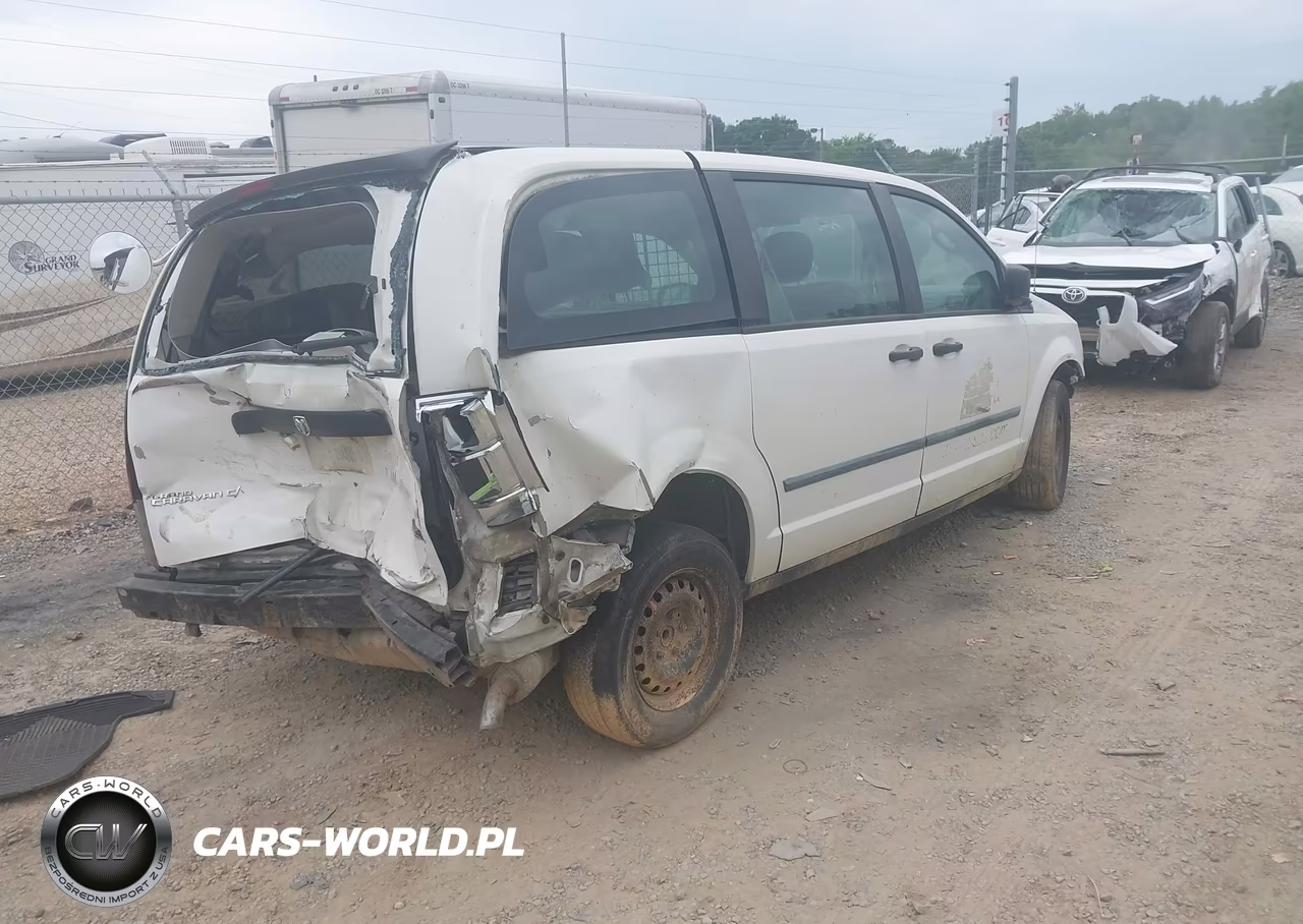 2008 Dodge Grand Caravan Cv VIN:1D4HN11H58B185874 - 4