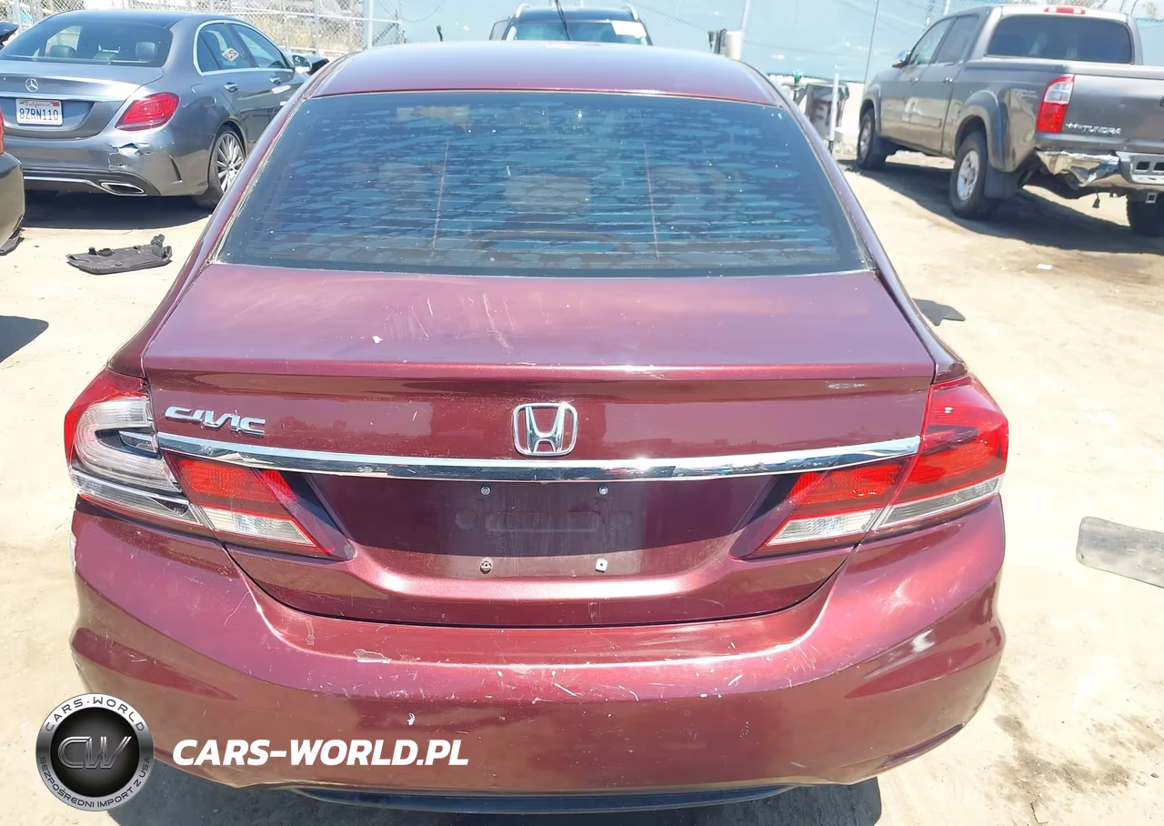 2014 Honda Civic Lx VIN:19XFB2F55EE255227 - 16