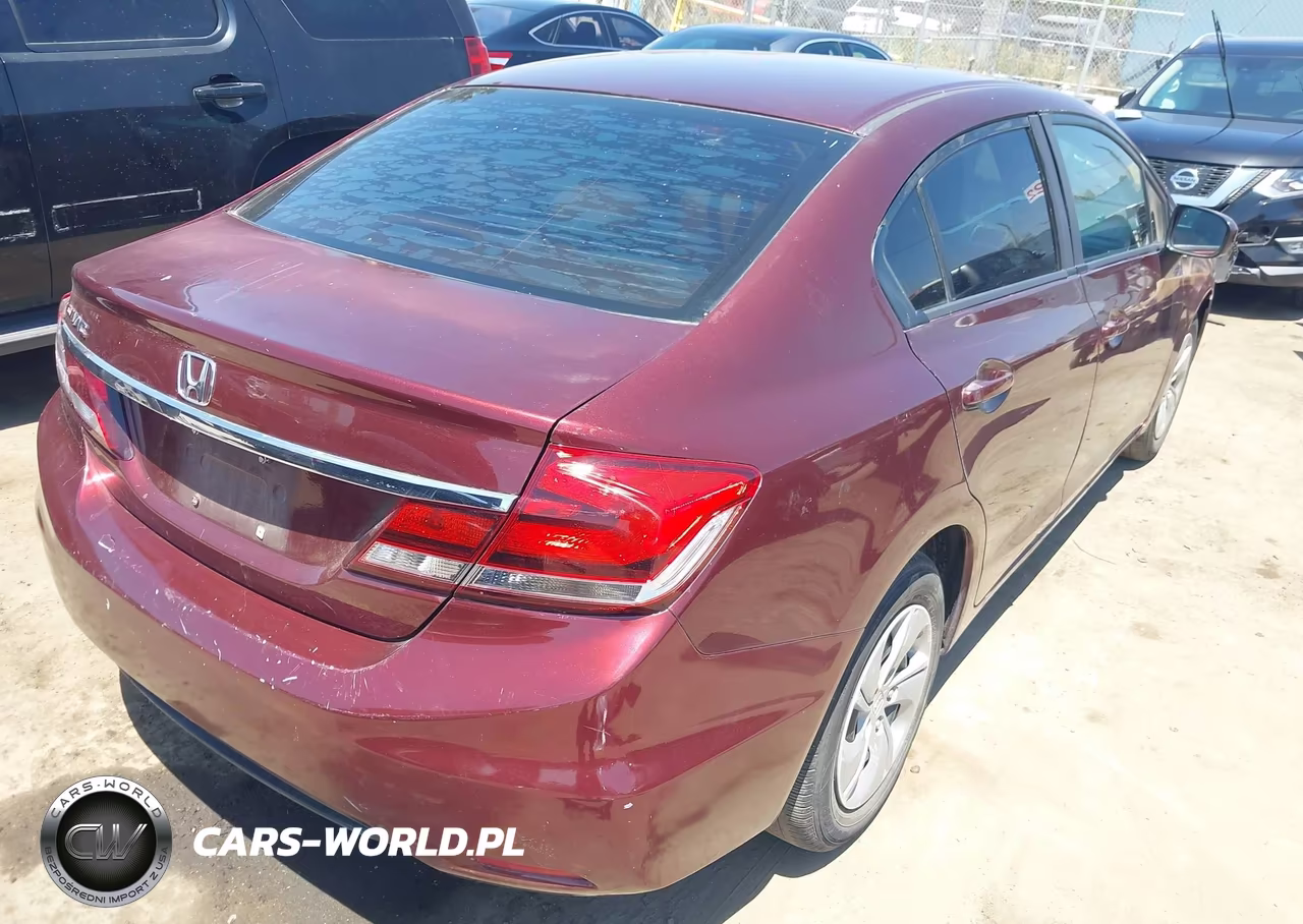 2014 Honda Civic Lx VIN:19XFB2F55EE255227 - 4