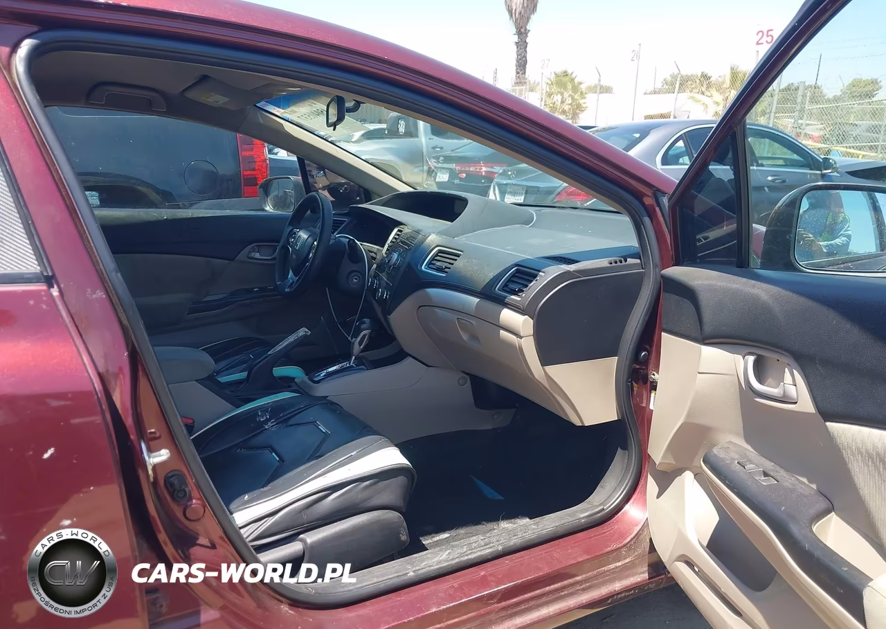2014 Honda Civic Lx VIN:19XFB2F55EE255227 - 5