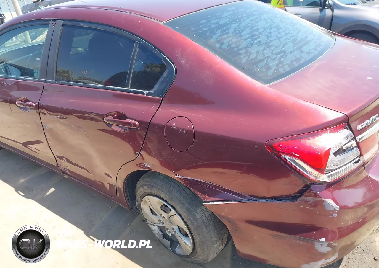 2014 Honda Civic Lx VIN:19XFB2F55EE255227 - 6