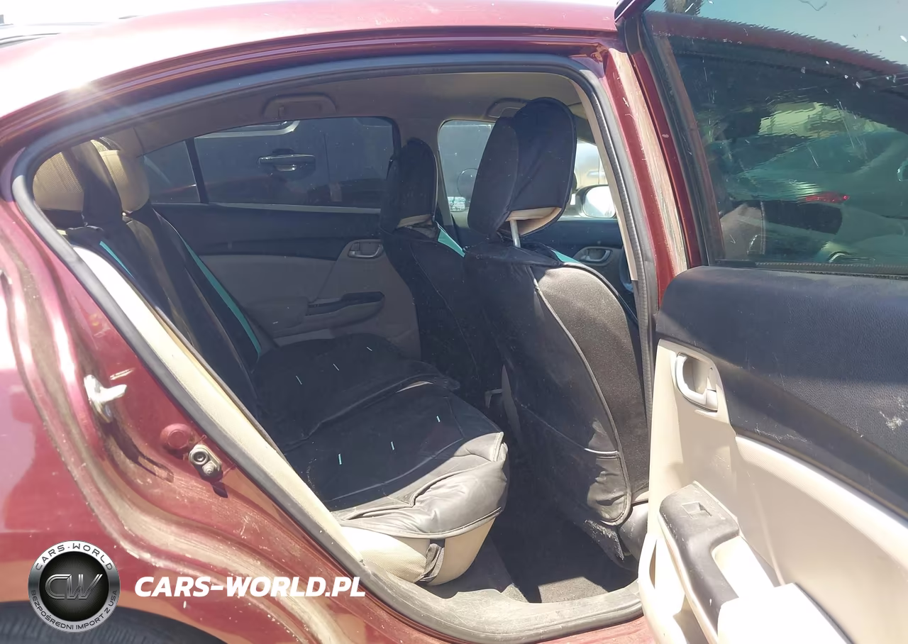 2014 Honda Civic Lx VIN:19XFB2F55EE255227 - 8