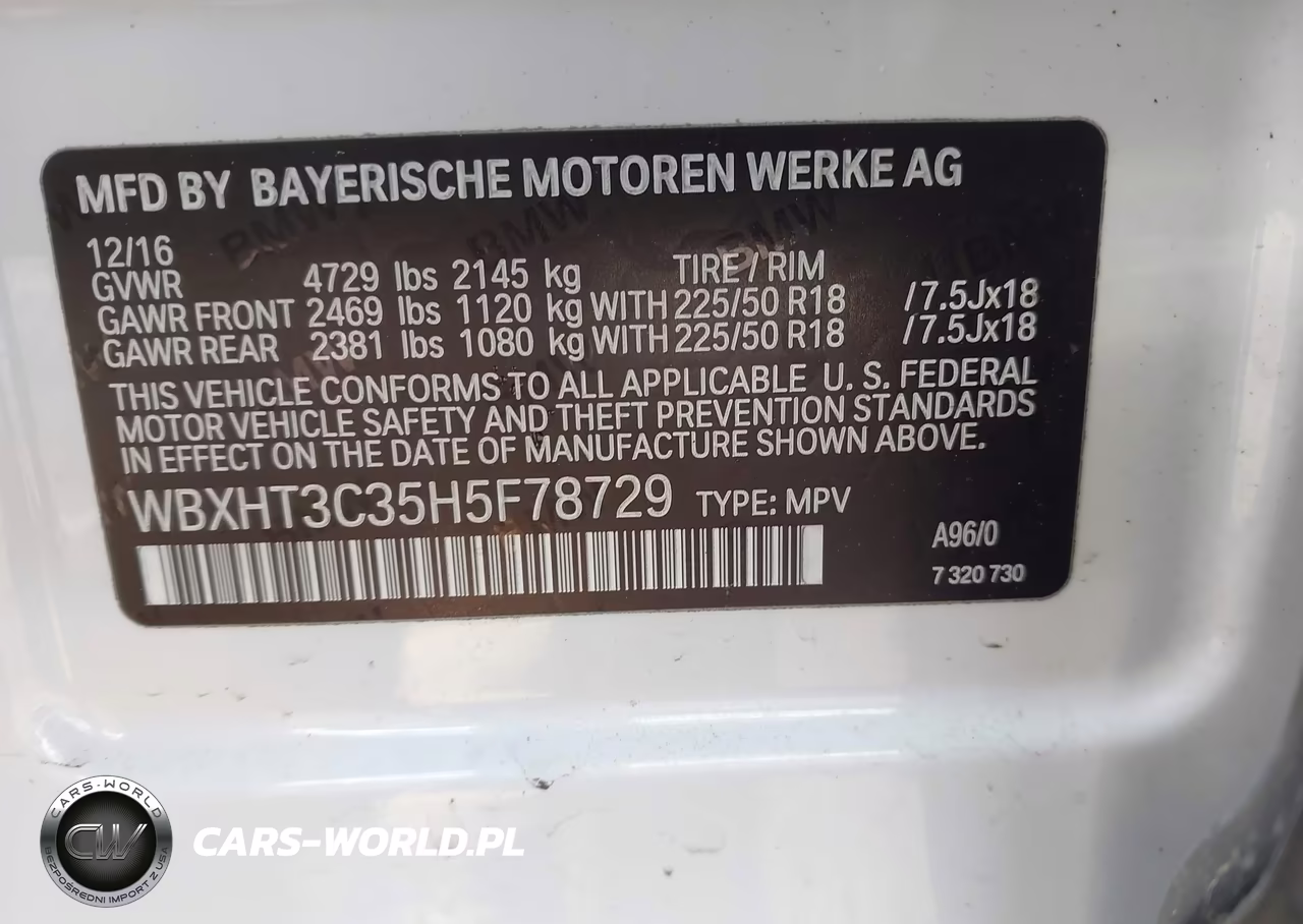 2017 BMW X1 xDrive28I VIN:WBXHT3C35H5F78729 - 9
