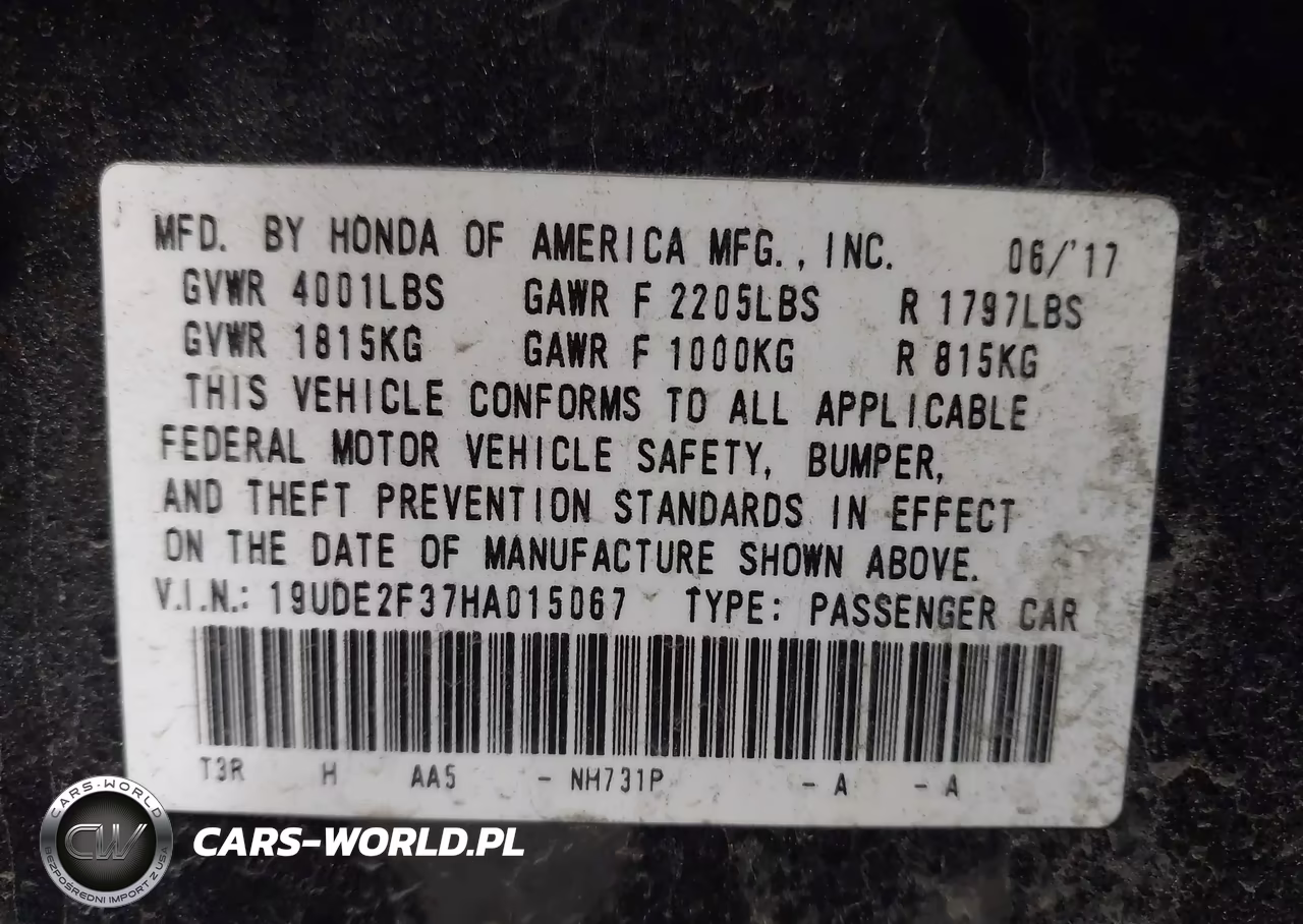 2017 Acura Ilx Acurawatch Plus Package VIN:19UDE2F37HA015067 - 9