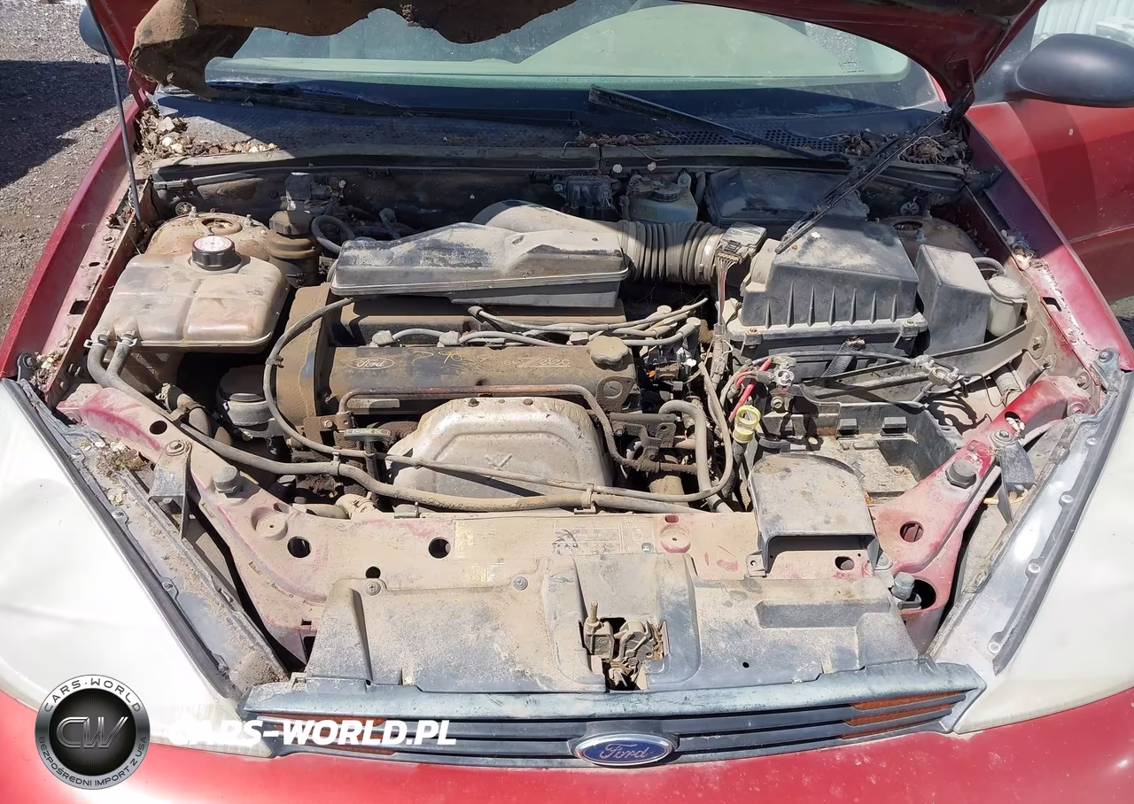 2000 Ford Focus Se VIN:1FAHP3434YW254443 - 10