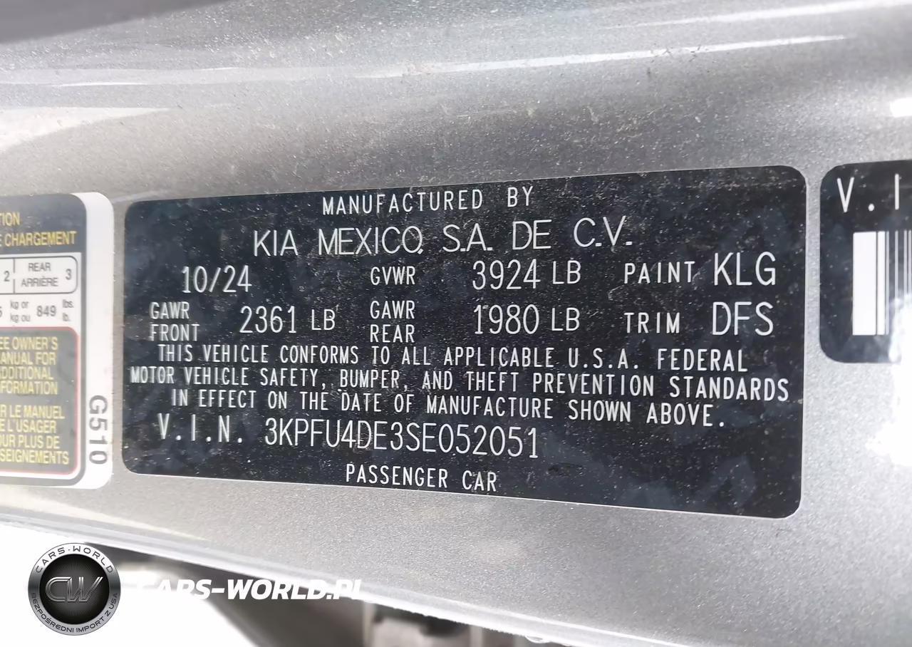 2025 Kia K4 Ex VIN:3KPFU4DE3SE052051 - 9