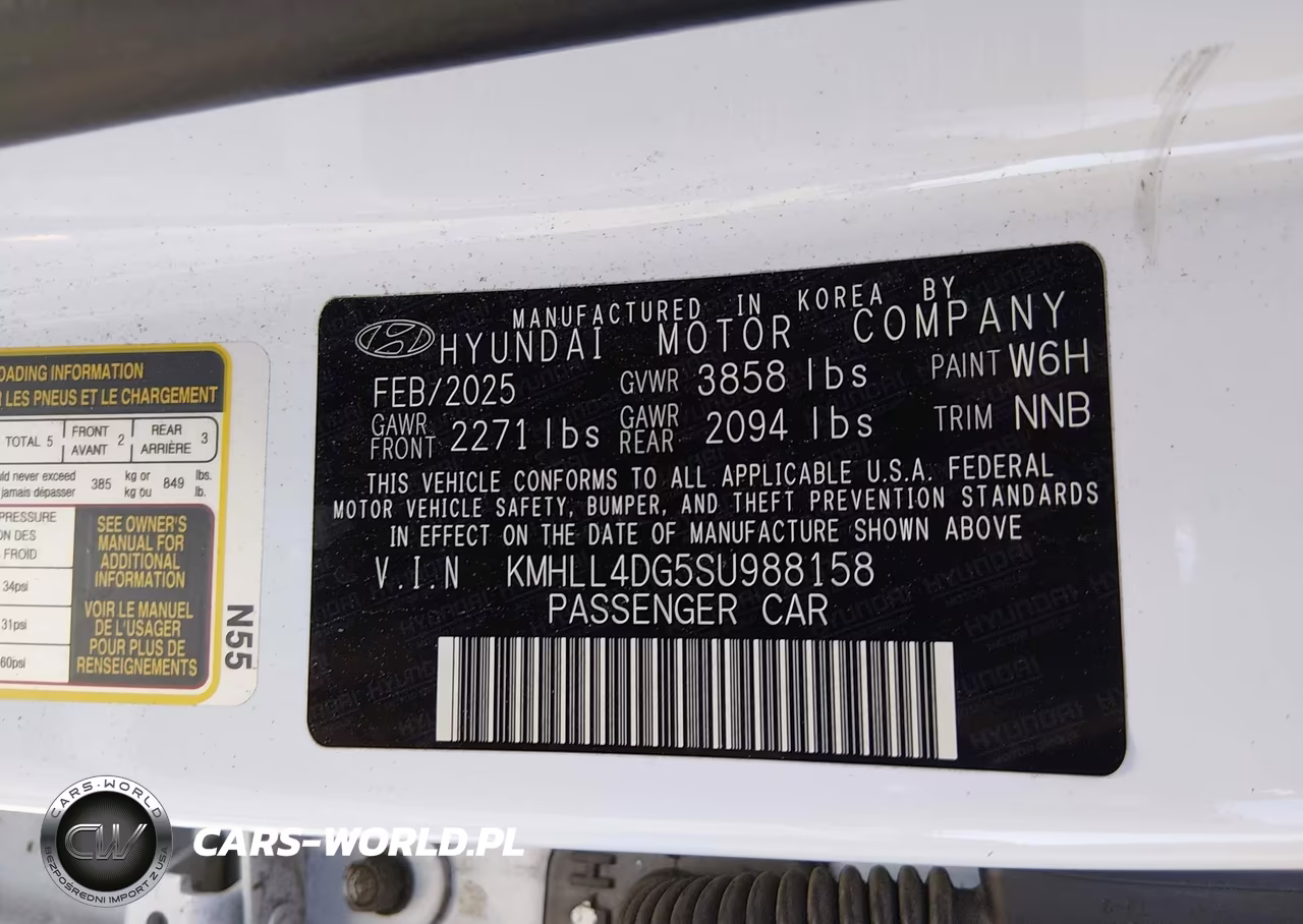 2025 Hyundai Elantra Se VIN:KMHLL4DG5SU988158 - 9