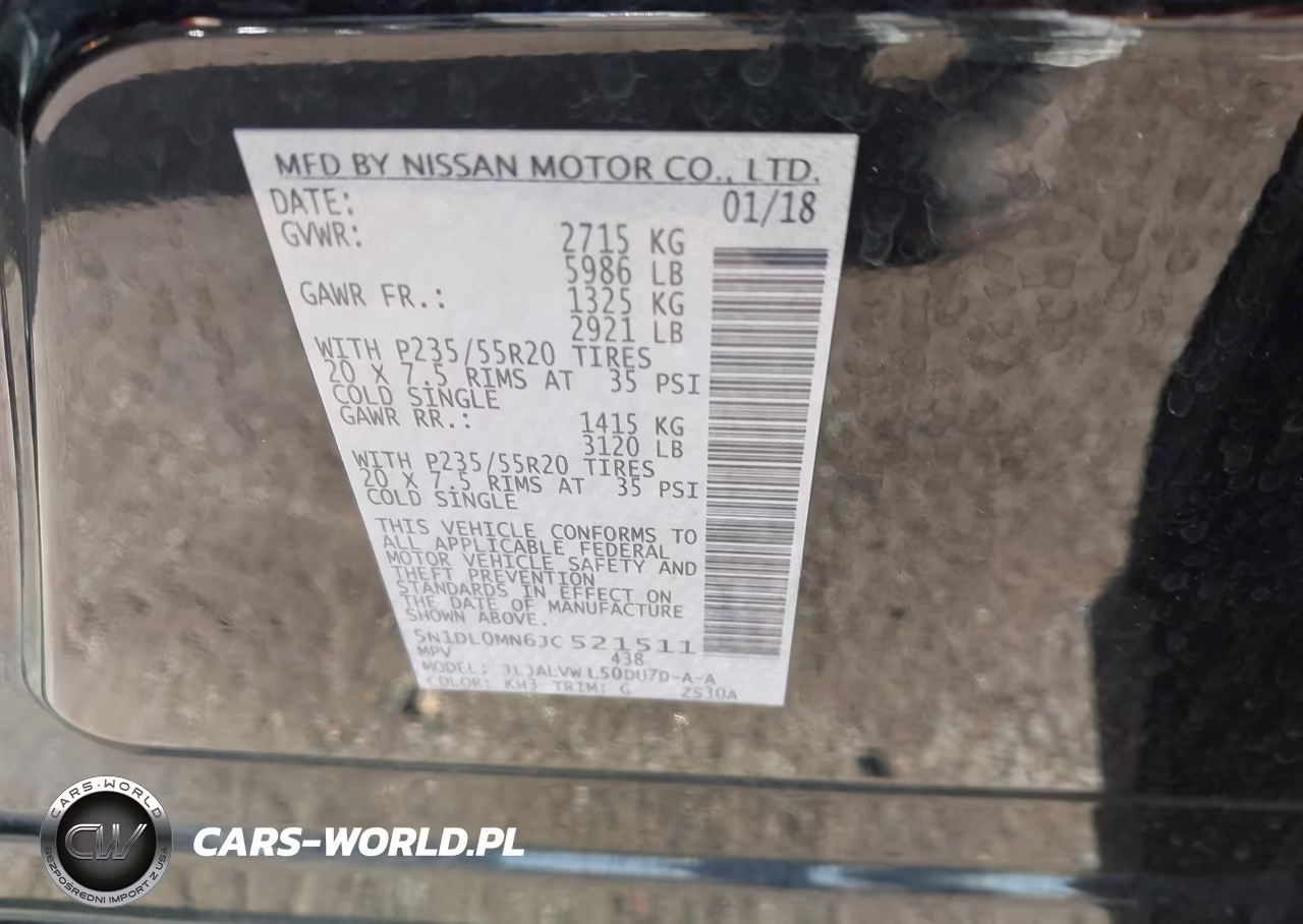 2018 Infiniti Qx60 VIN:5N1DL0MN6JC521511 - 9
