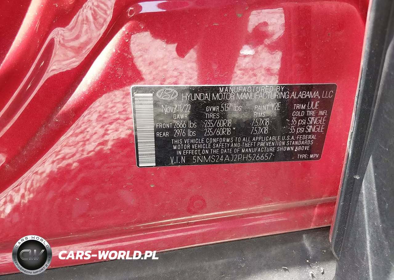 2023 Hyundai Santa Fe Sel VIN:5NMS24AJ2PH526657 - 9