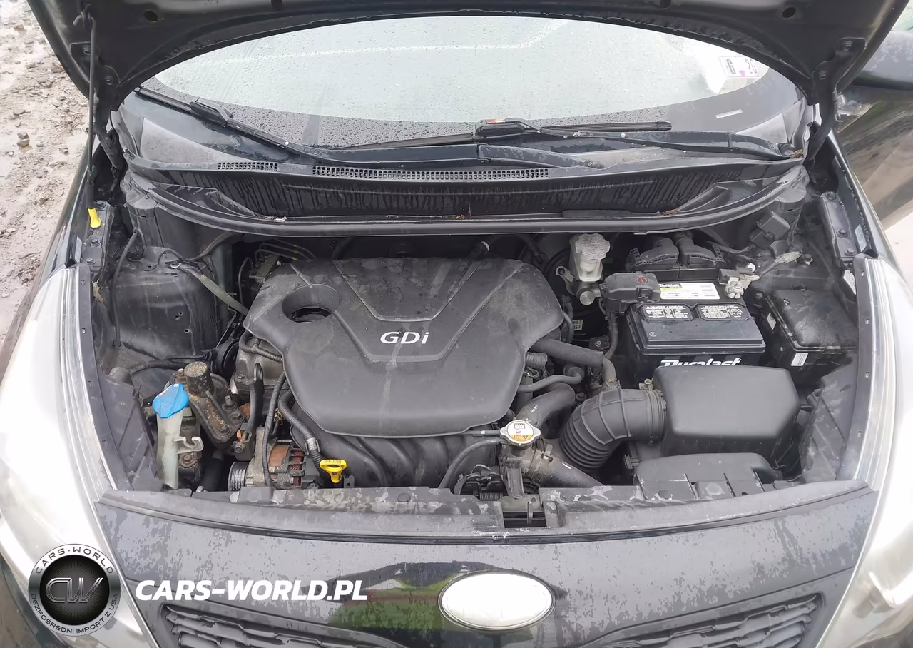 2013 Kia Rio Lx VIN:KNADM4A32D6229673 - 10