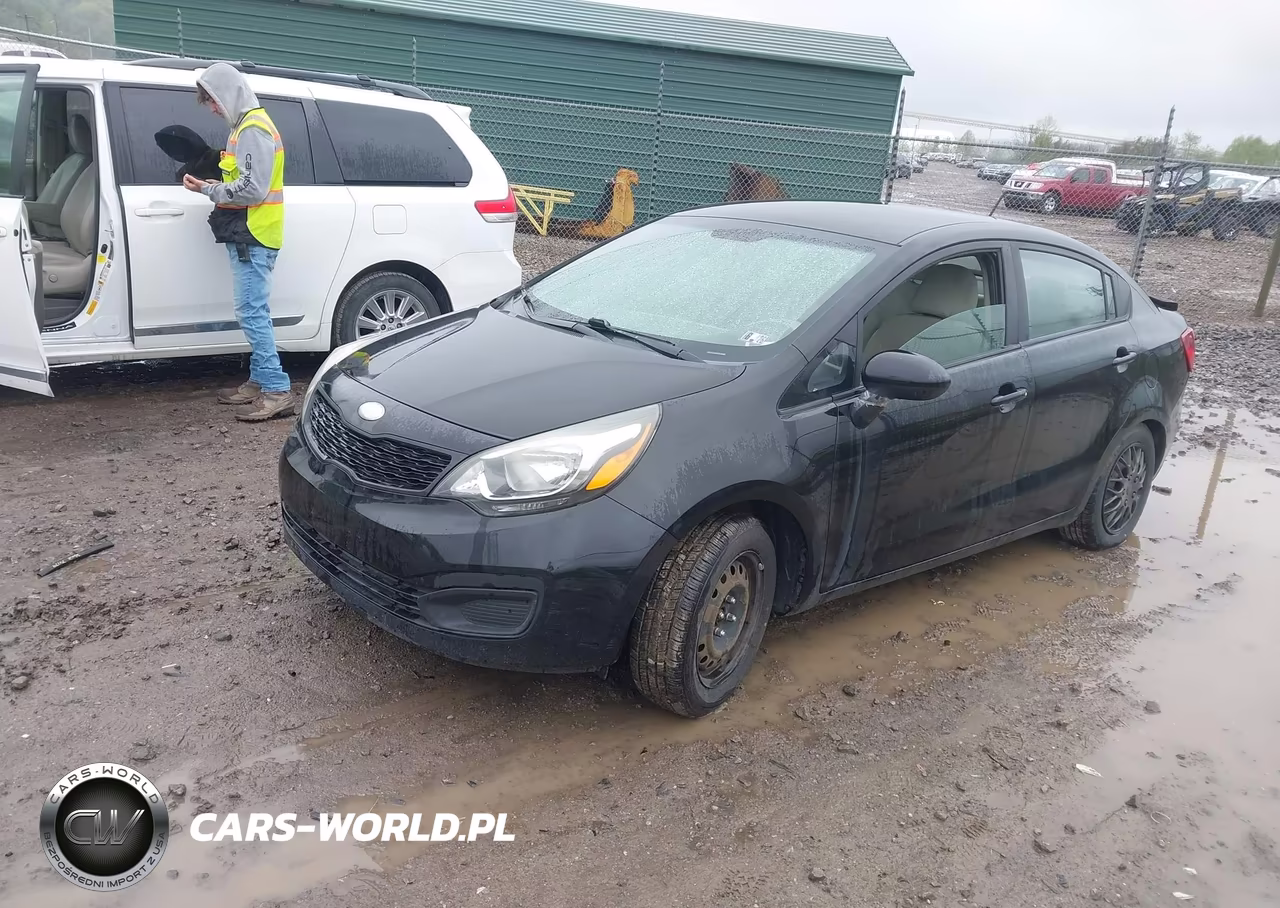 2013 Kia Rio Lx VIN:KNADM4A32D6229673 - 2