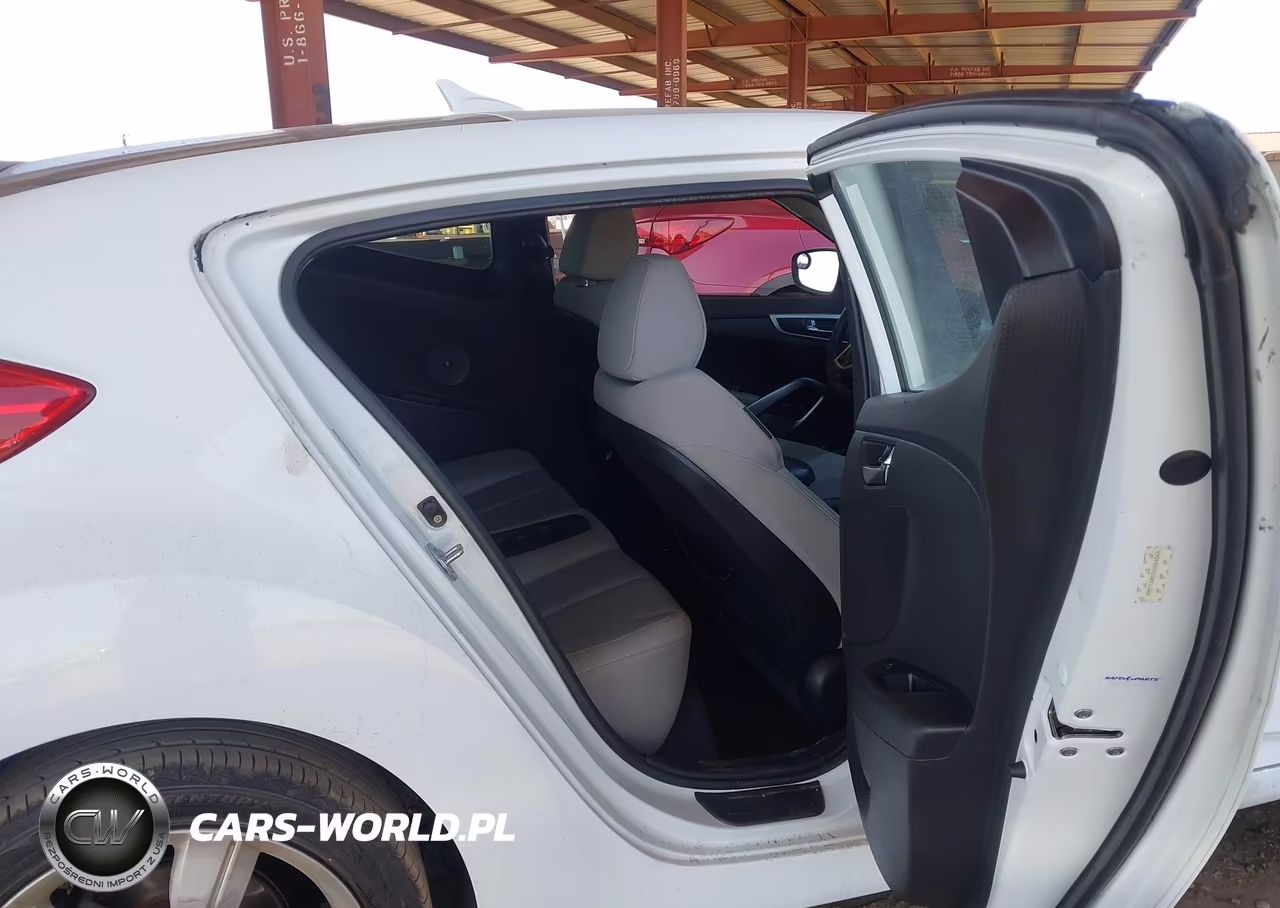 2012 Hyundai Veloster Base W-Gray VIN:KMHTC6AD2CU066048 - 8