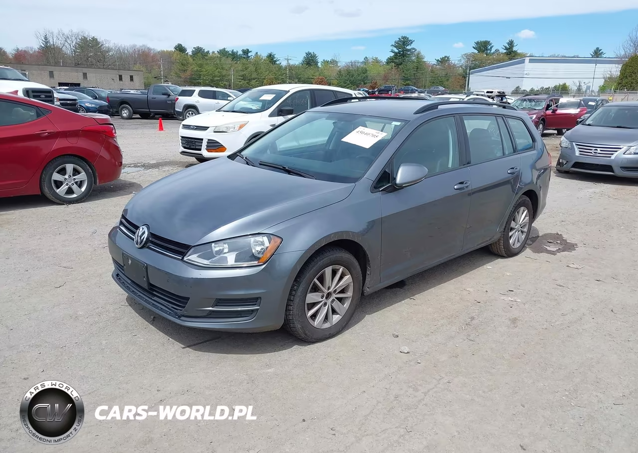 2015 Volkswagen Golf Sportwagen Tsi S 4-Door VIN:3VWC17AU6FM503216 - 2