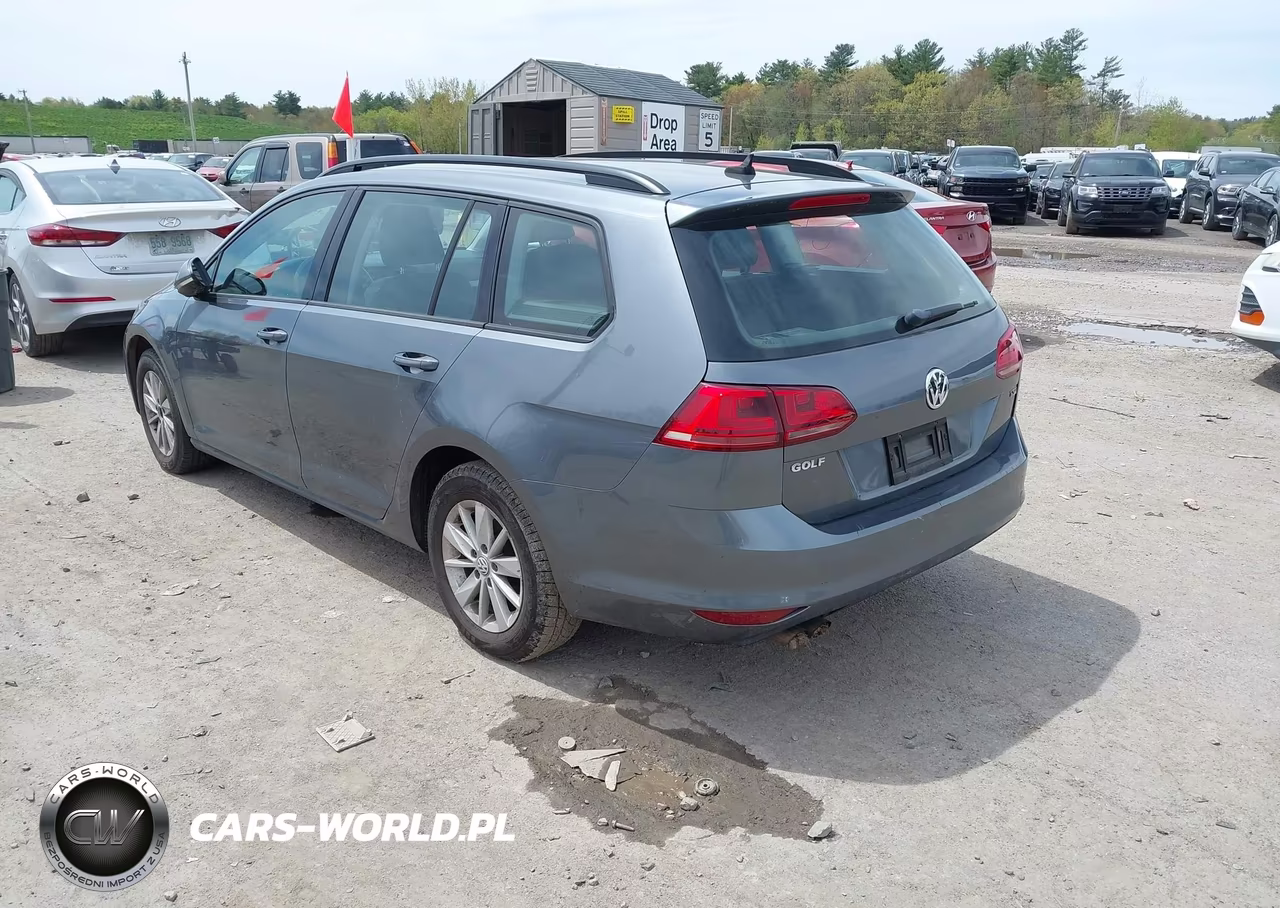 2015 Volkswagen Golf Sportwagen Tsi S 4-Door VIN:3VWC17AU6FM503216 - 3