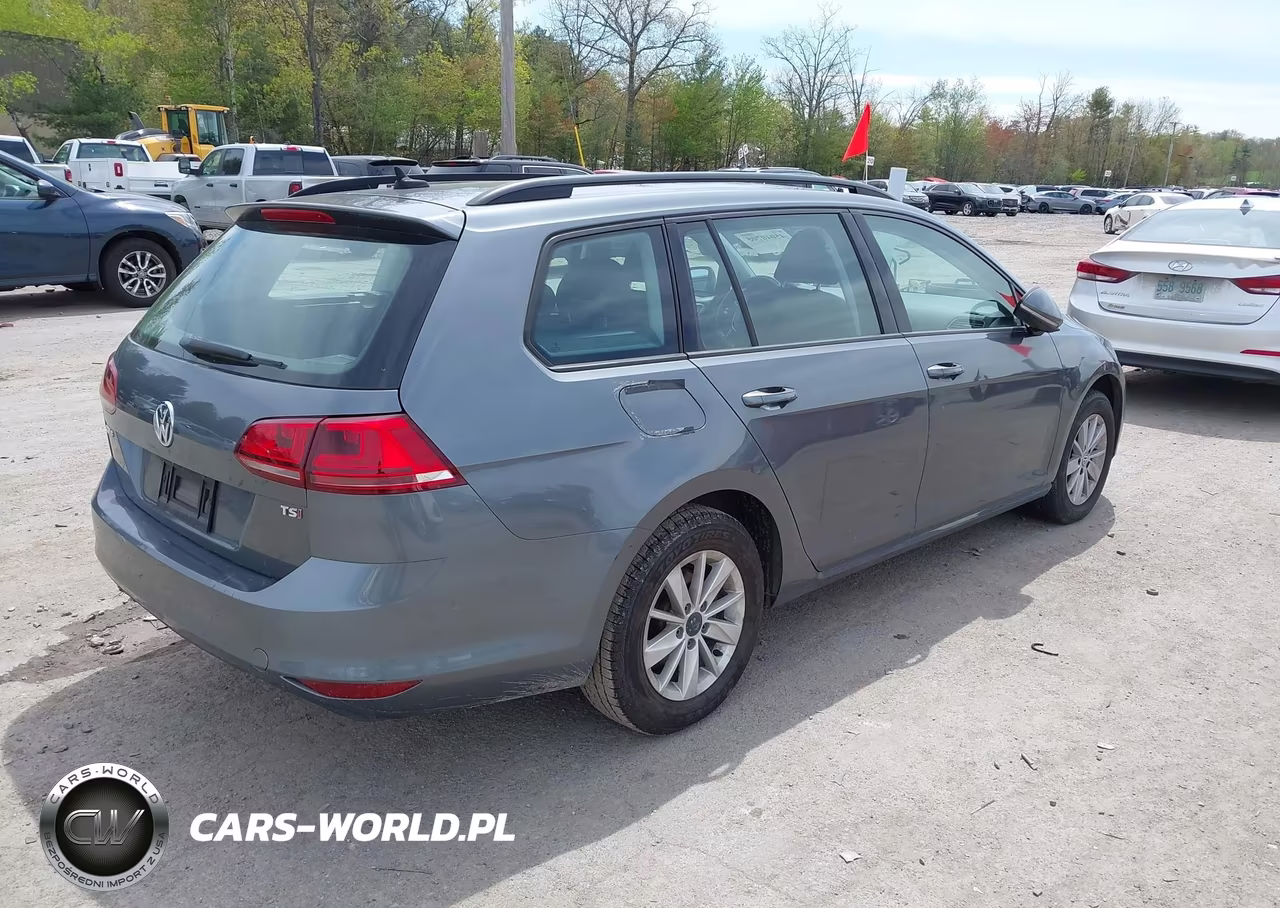 2015 Volkswagen Golf Sportwagen Tsi S 4-Door VIN:3VWC17AU6FM503216 - 4