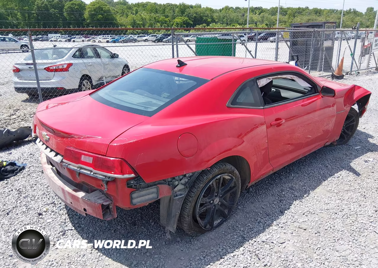 2014 Chevrolet Camaro 1Ls VIN:2G1FE1E34E9261464 - 4