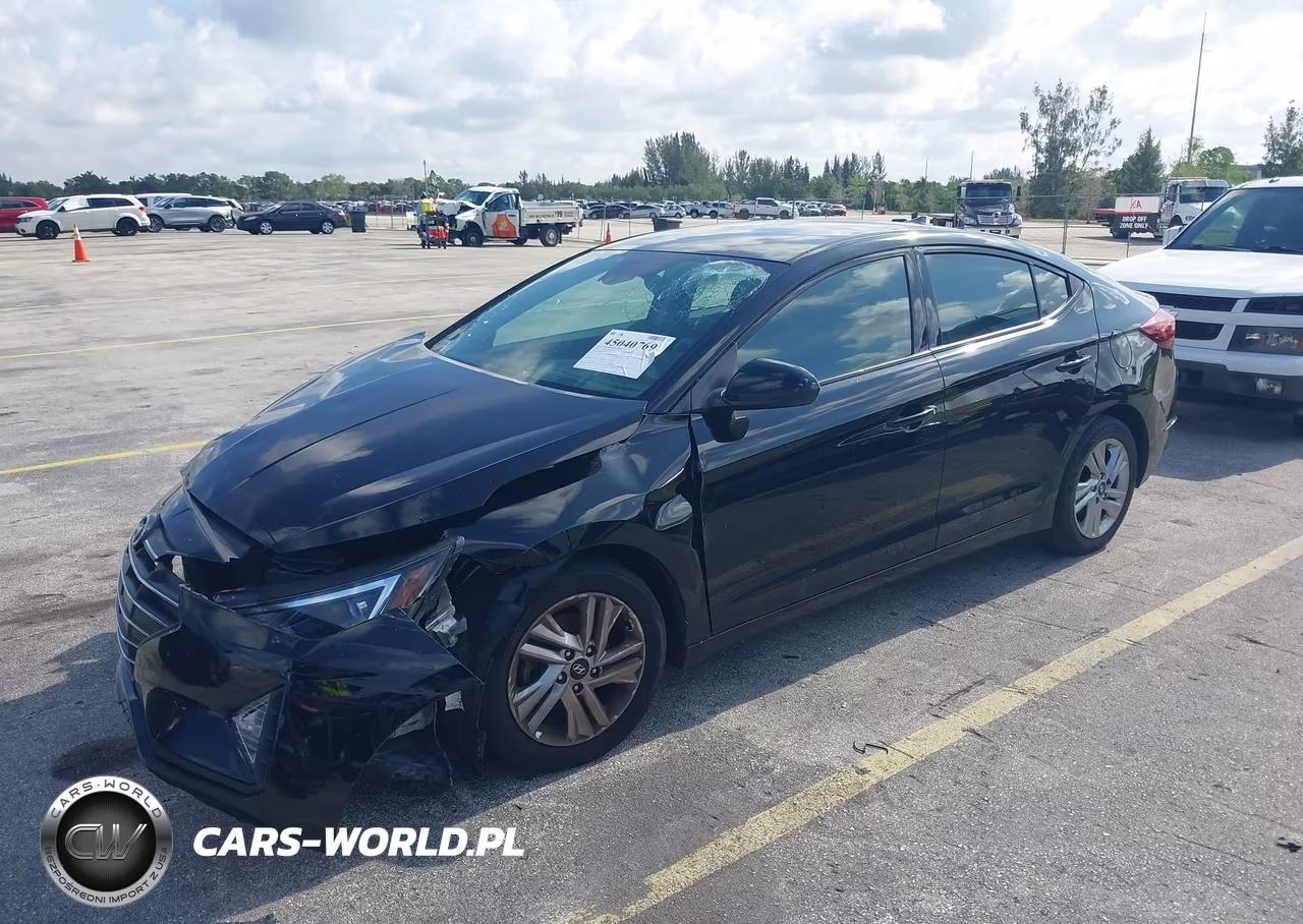 2019 Hyundai Elantra Sel VIN:5NPD84LF9KH486718 - 2