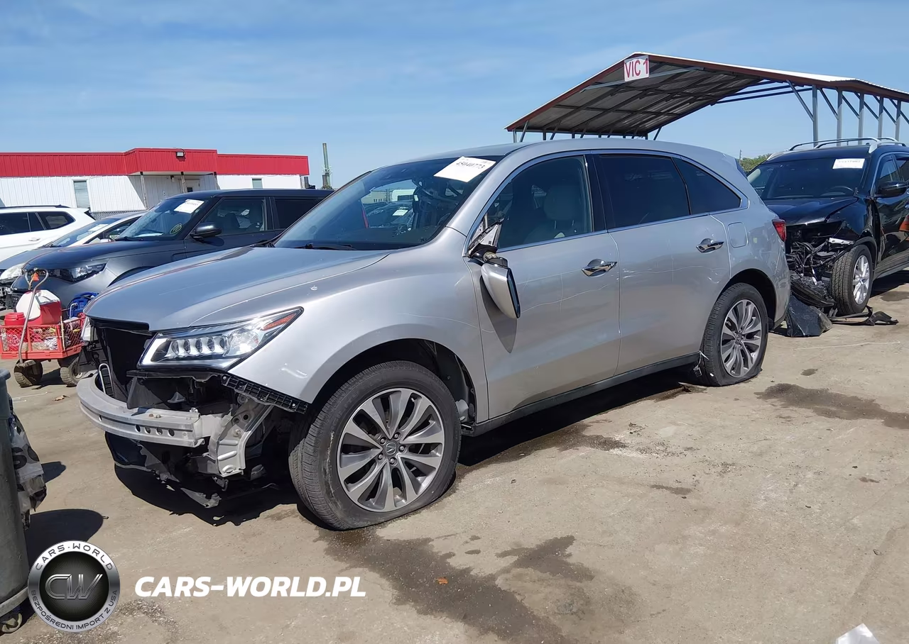 2014 Acura Mdx Technology Package VIN:5FRYD4H43EB013936 - 2