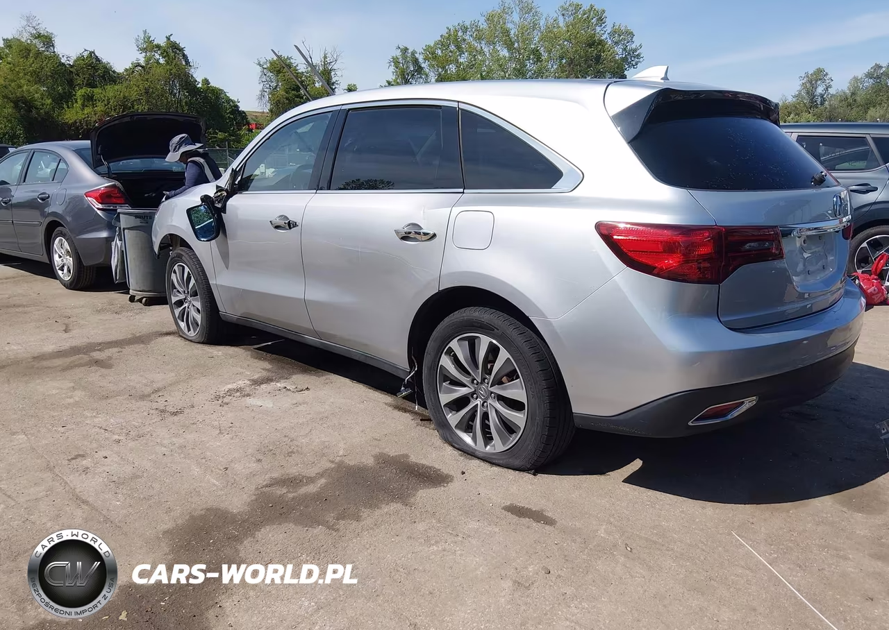 2014 Acura Mdx Technology Package VIN:5FRYD4H43EB013936 - 3