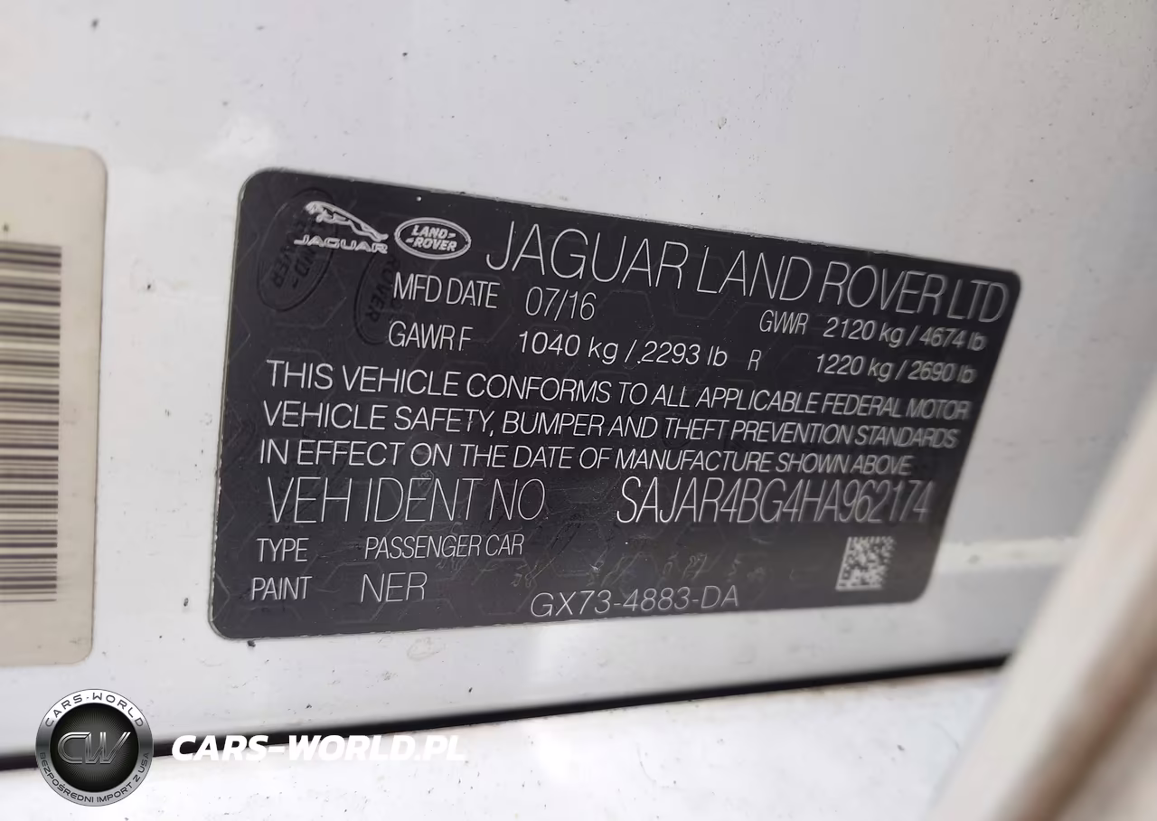2017 Jaguar Xe 25T VIN:SAJAR4BG4HA962174 - 9