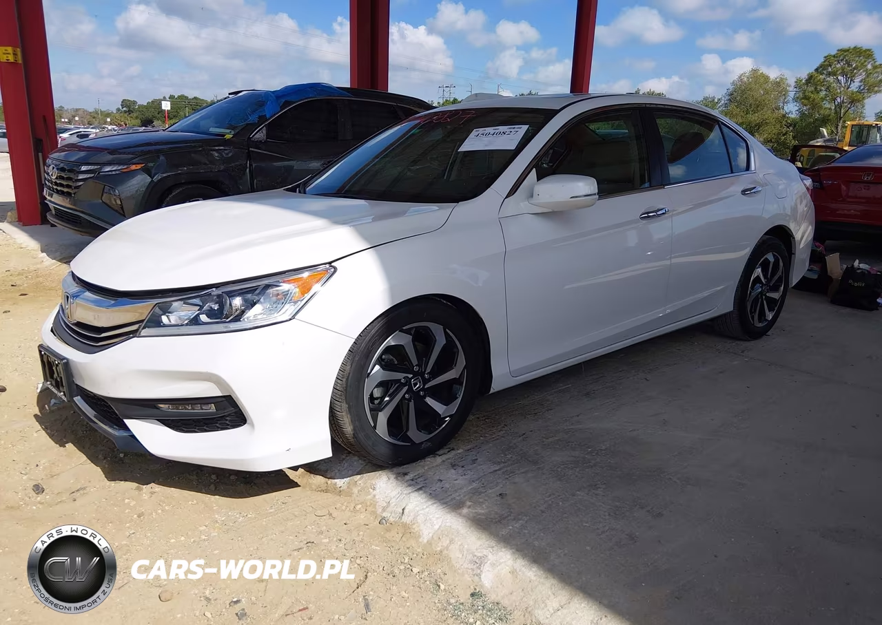 2016 Honda Accord Ex-L VIN:1HGCR2F91GA160186 - 2