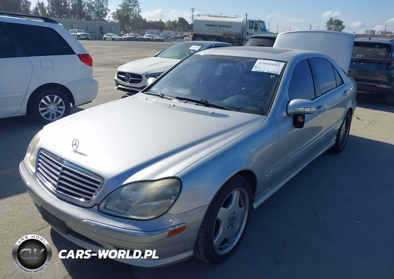 2002 Mercedes-Benz S 500 VIN:WDBNG75JX2A227168 - 2
