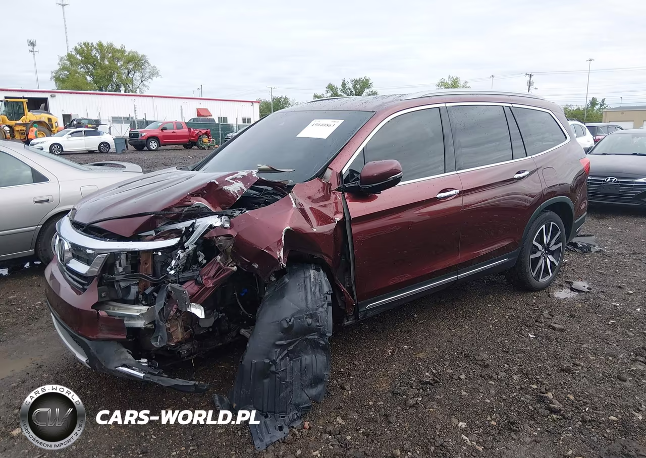 2021 Honda Pilot Awd Touring 8 Passenger VIN:5FNYF6H94MB085195 - 2