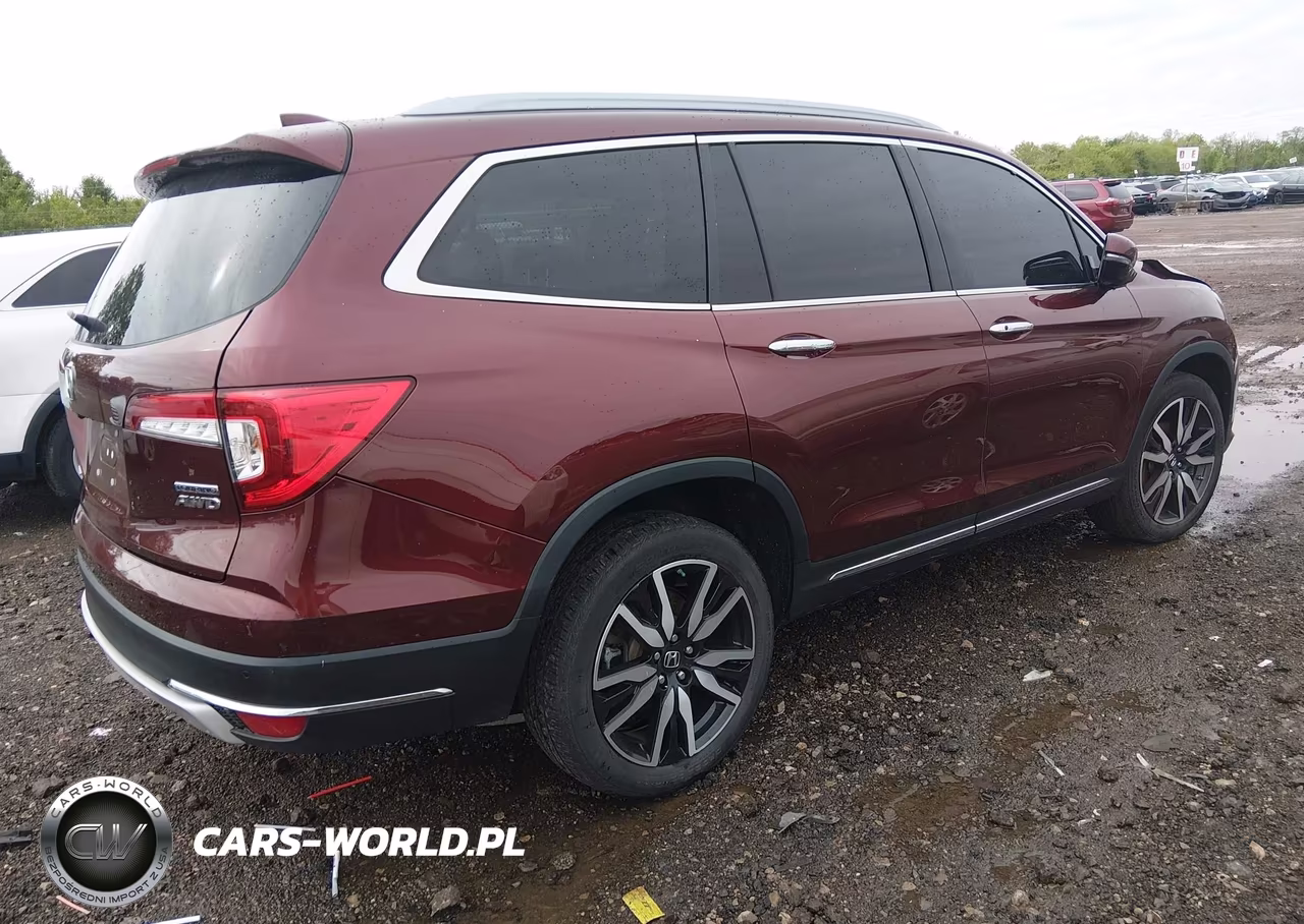2021 Honda Pilot Awd Touring 8 Passenger VIN:5FNYF6H94MB085195 - 4