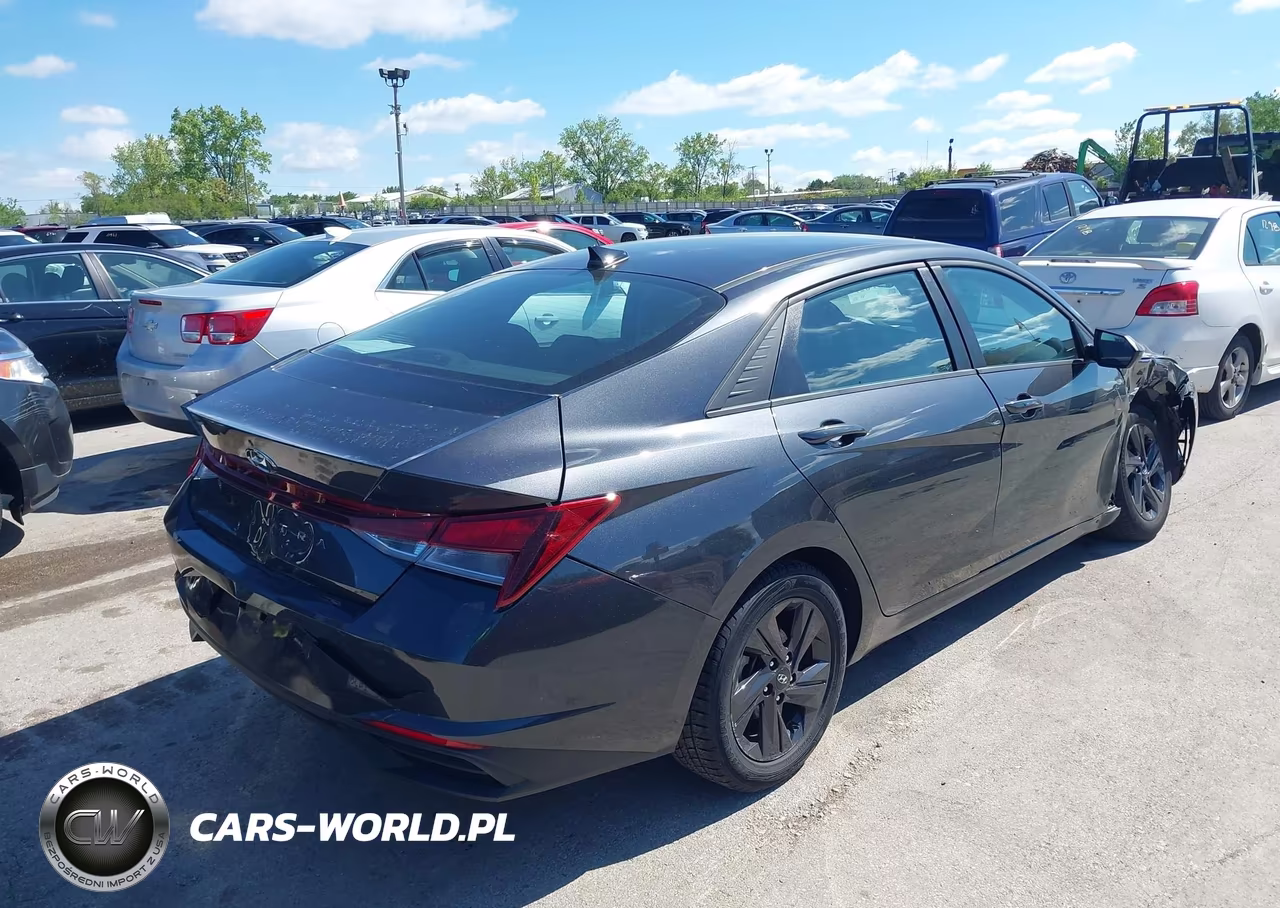 2021 Hyundai Elantra Sel VIN:5NPLM4AG0MH006331 - 4