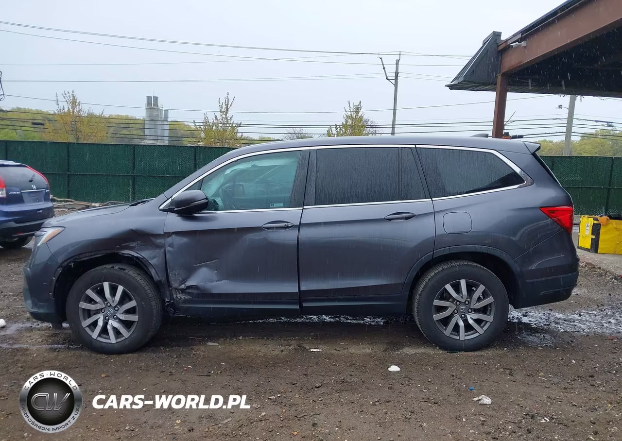2020 Honda Pilot Awd Ex-L VIN:5FNYF6H54LB027633 - 14