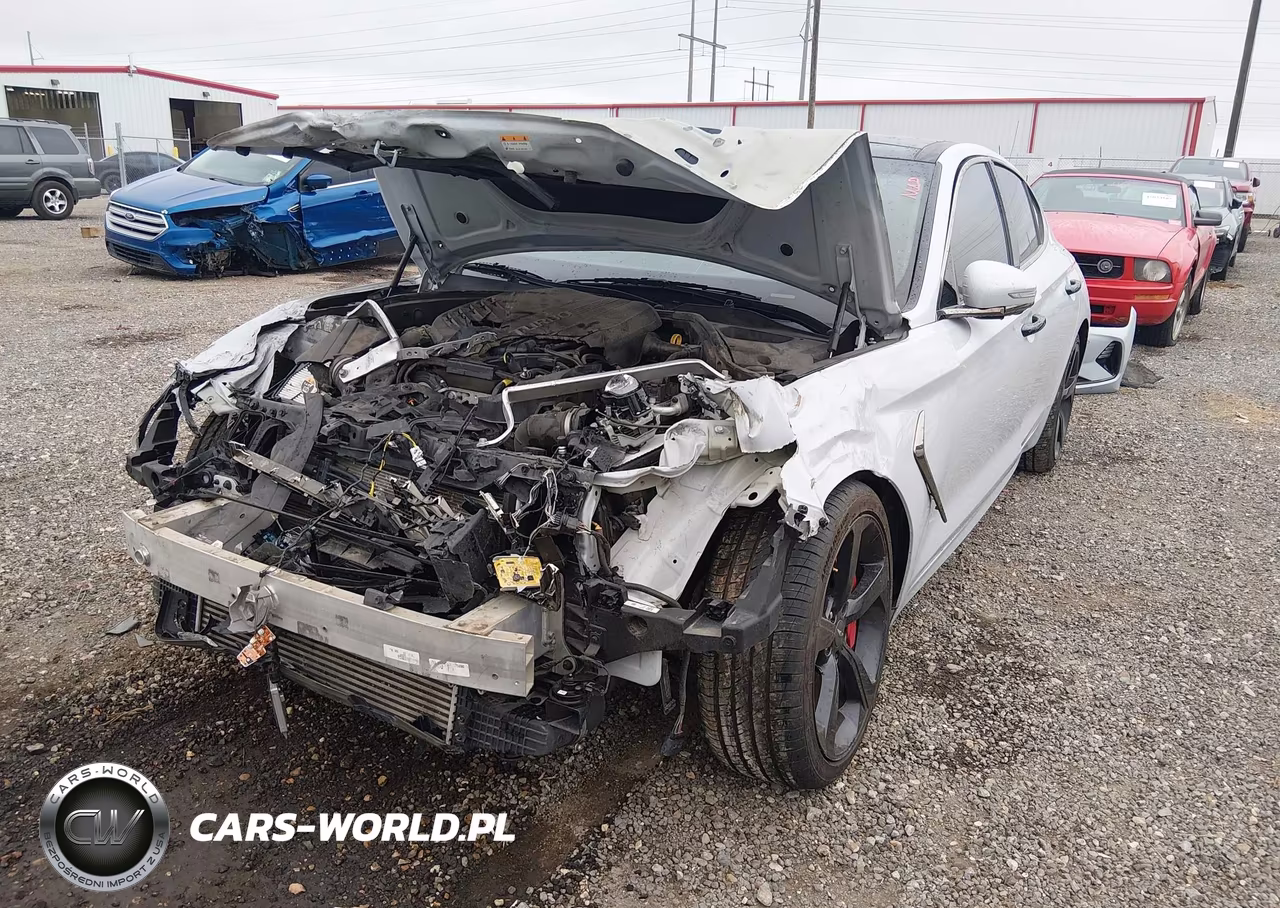 2021 Genesis G70 3.3T Rwd VIN:KMTG34LE8MU075890 - 2