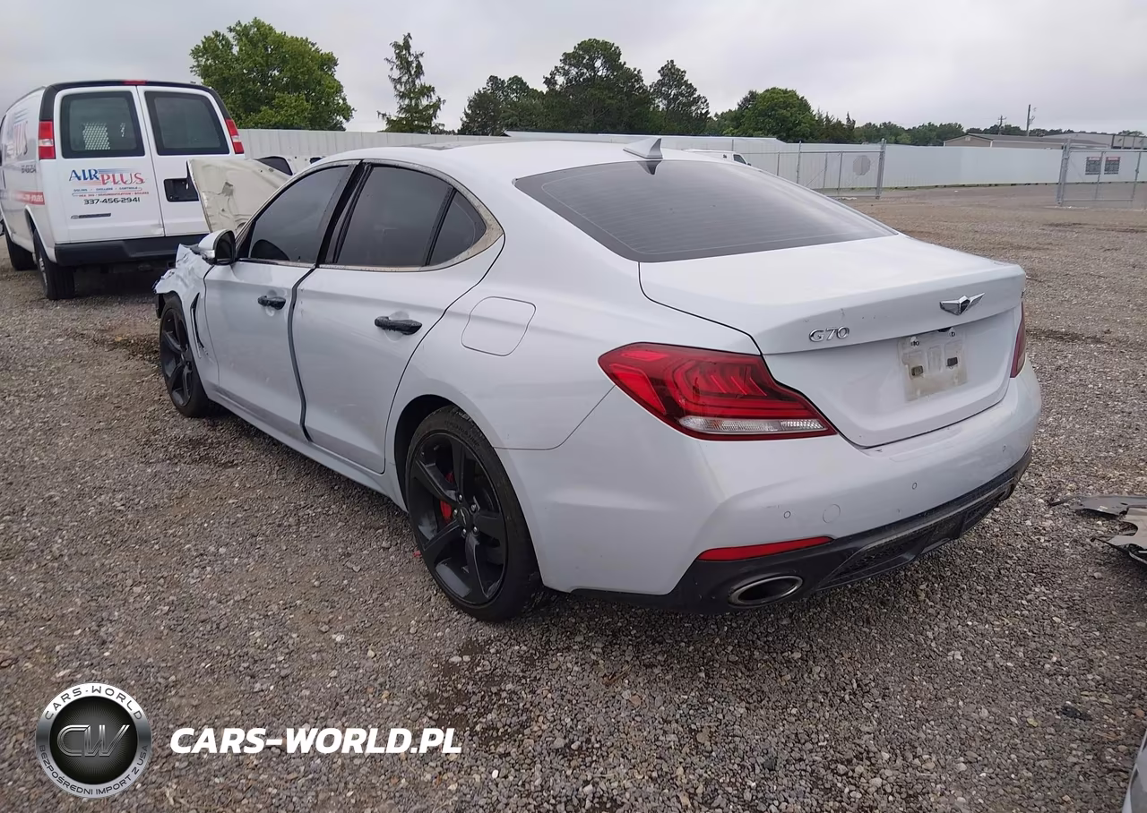 2021 Genesis G70 3.3T Rwd VIN:KMTG34LE8MU075890 - 3