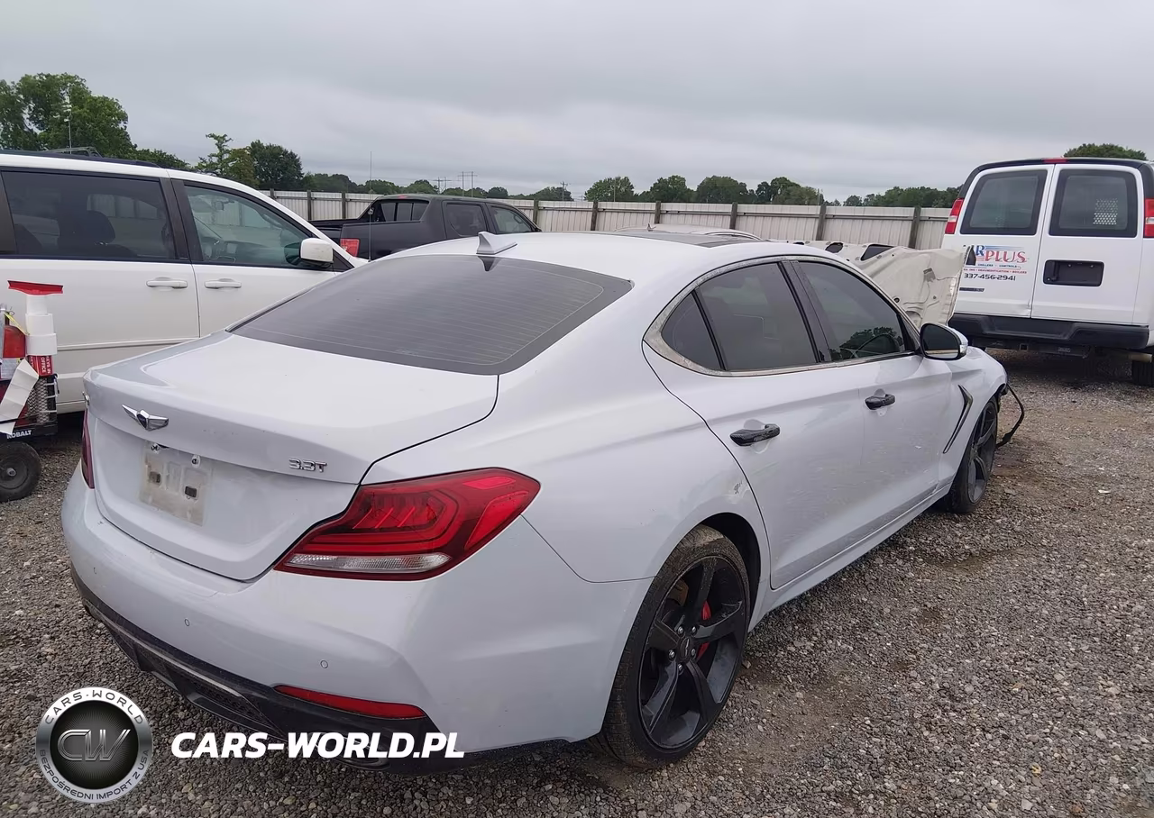 2021 Genesis G70 3.3T Rwd VIN:KMTG34LE8MU075890 - 4